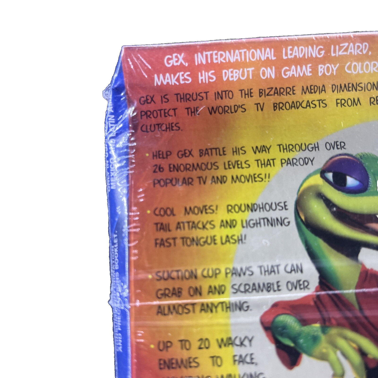 Gex: Enter The Gecko – Gameboy Color – Brand New/Unopened