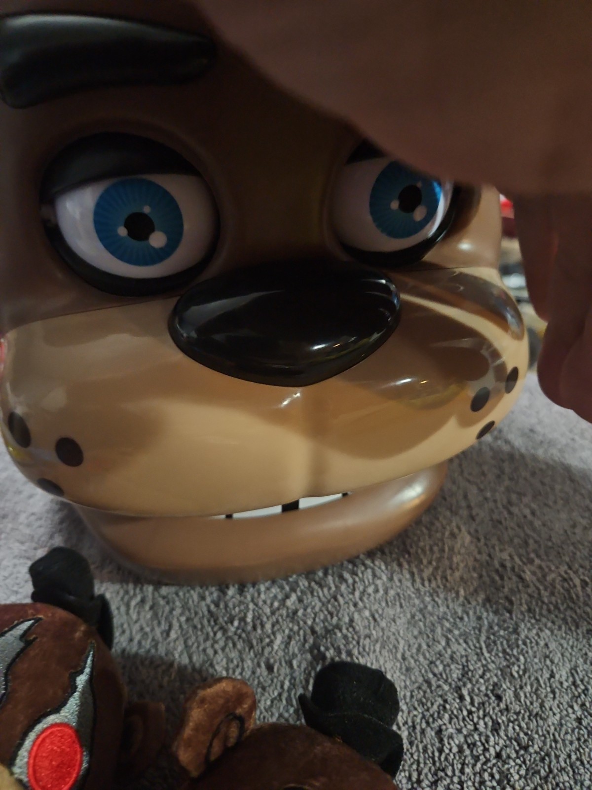 Five Nights At Freddy’s 10th Anniversary Animatronic Talking Freddy Head WORKS