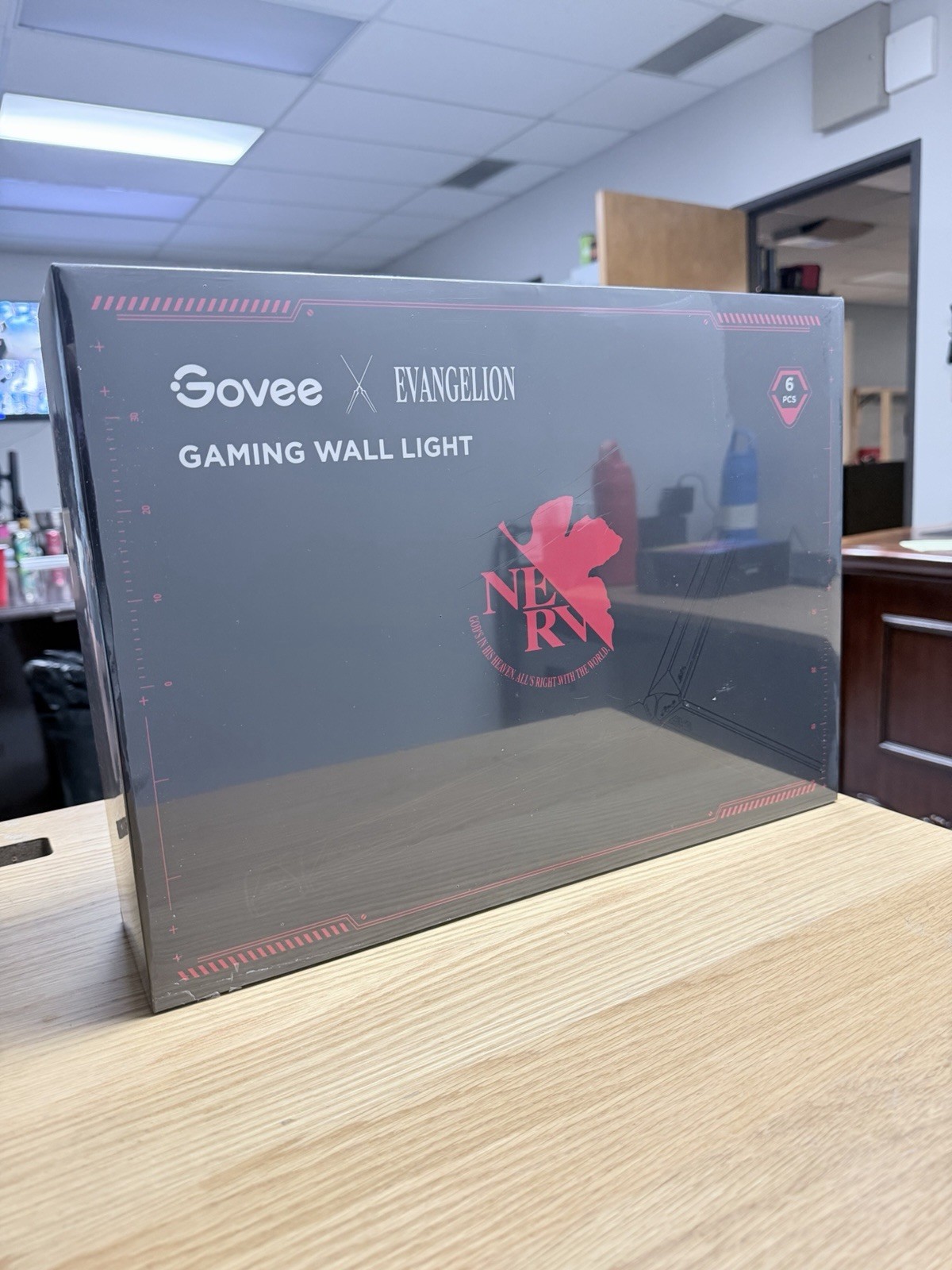 Govee x Evangelion Gaming Wall Light RGBIC Light Bars – New sealed