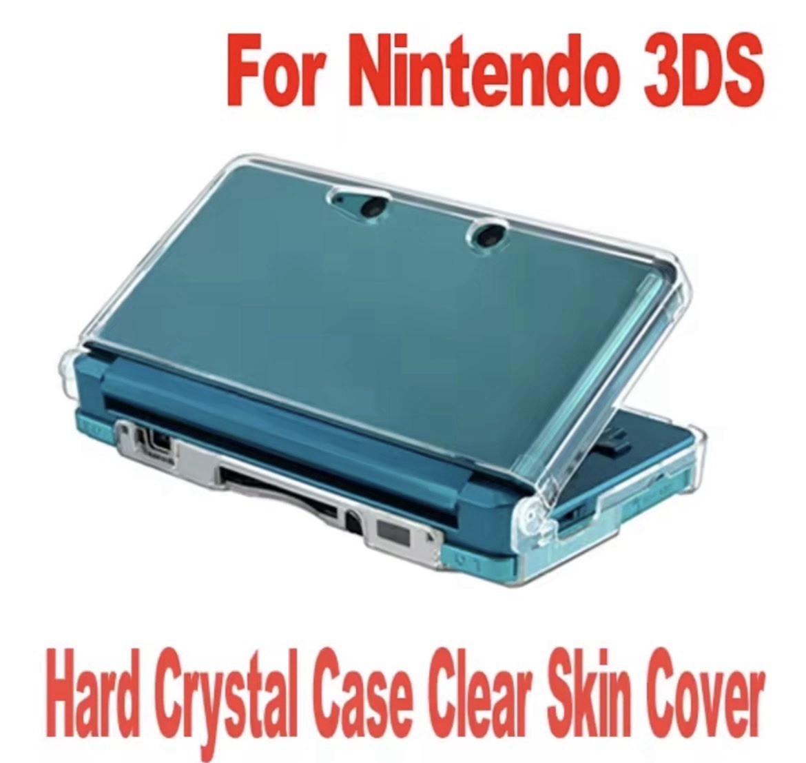 Ultra Clear Hard Protective Case for Nintendo 3DS Crystal Snap-On Shell Cover