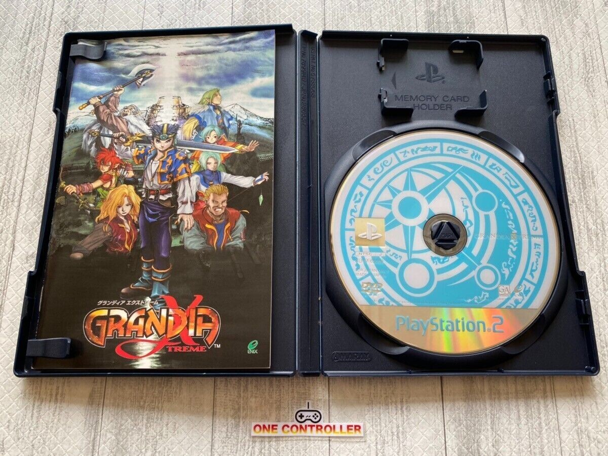 SONY PS 1 2 Grandia 1 2 3 & Extreme & Romancing Saga & Valkyrie Profile 2 set