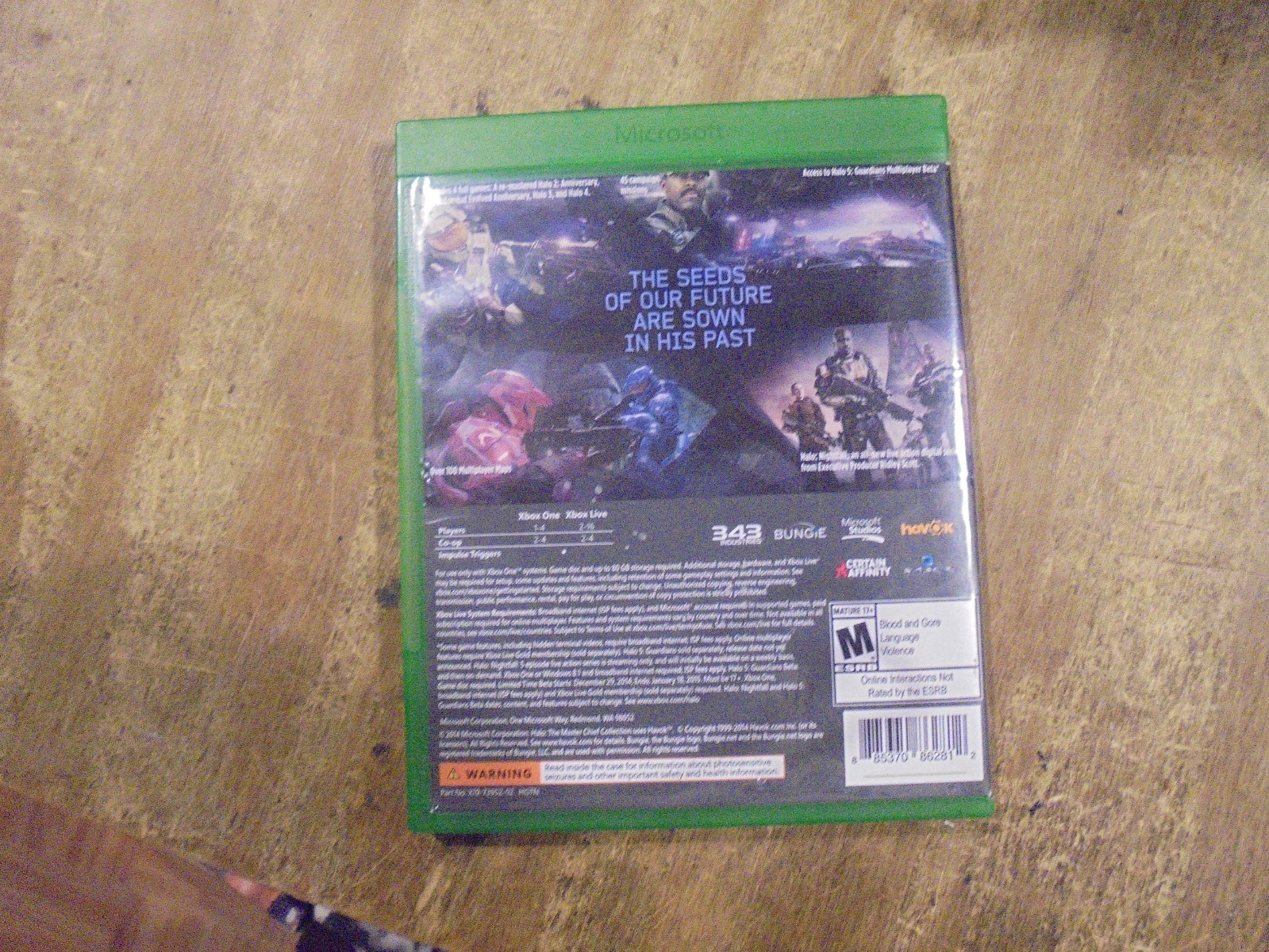 Halo: The Master Chief Collection (Microsoft Xbox One, 2014) Working
