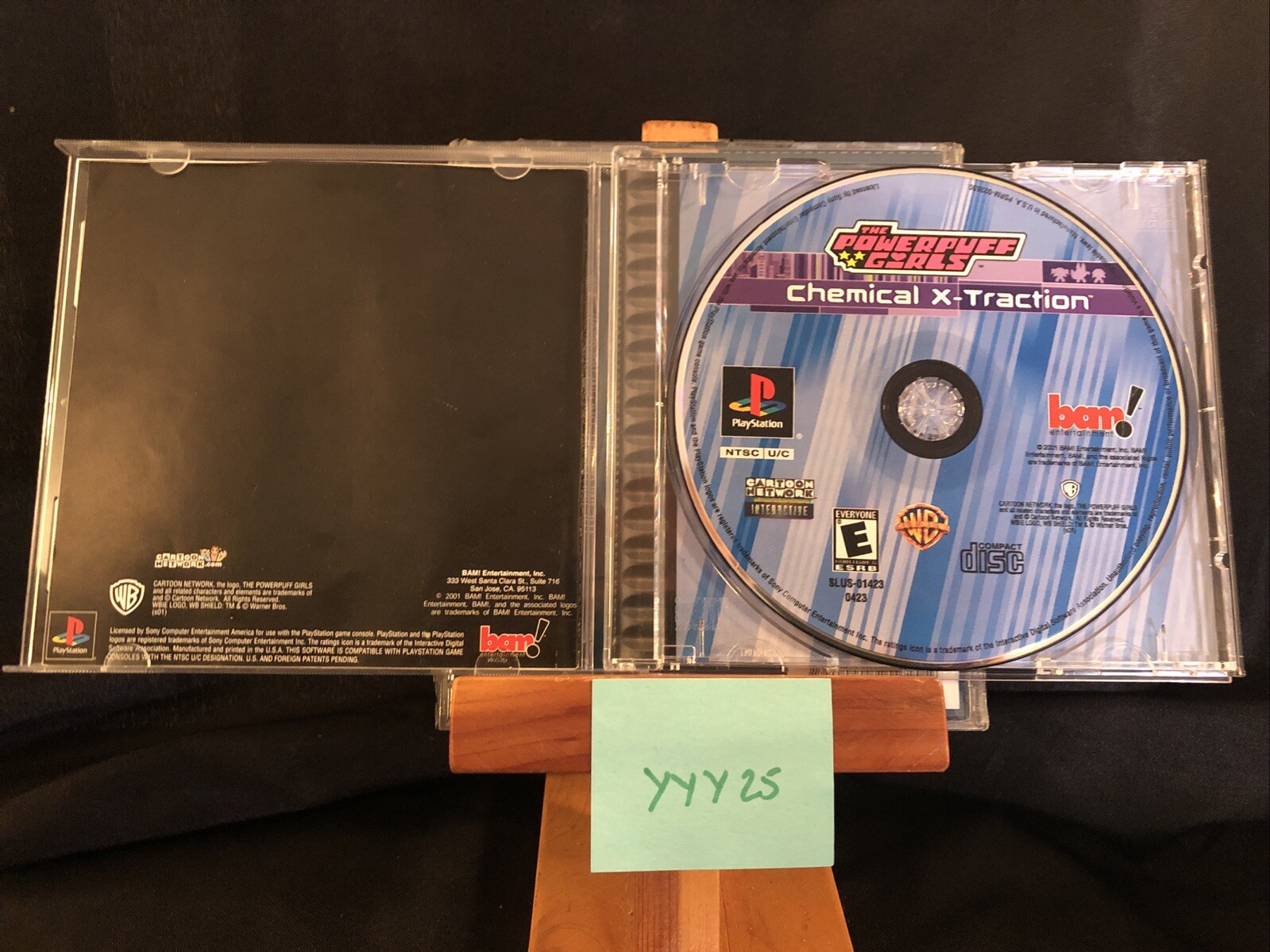 The Powerpuff Girls Chemical X-Traction Sony PlayStation 1 (PS1) used tested!