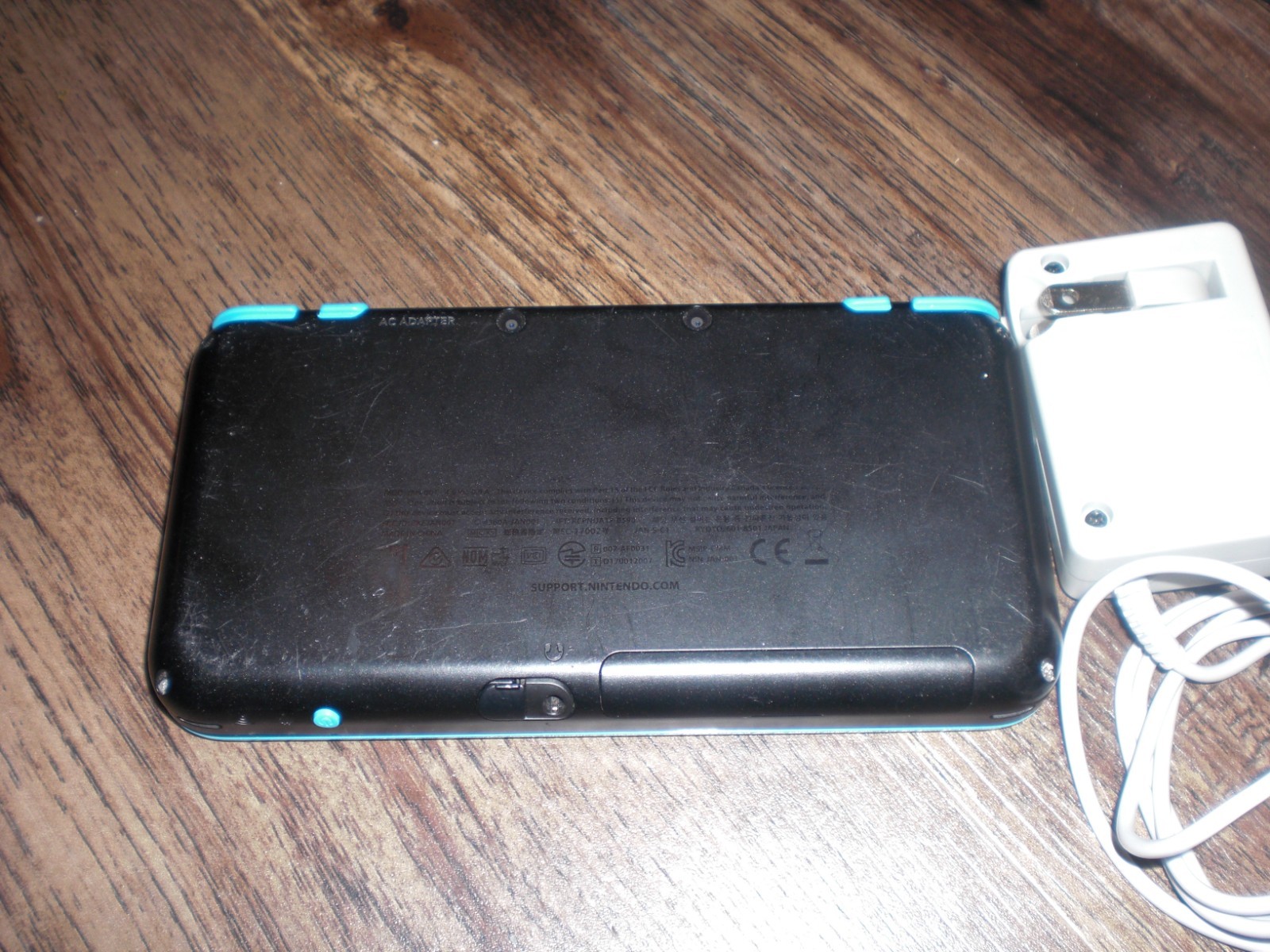 Nintendo New 2DS 3DS XL Console Black Blue Plays 3DS DS 2DS Games System TESTED