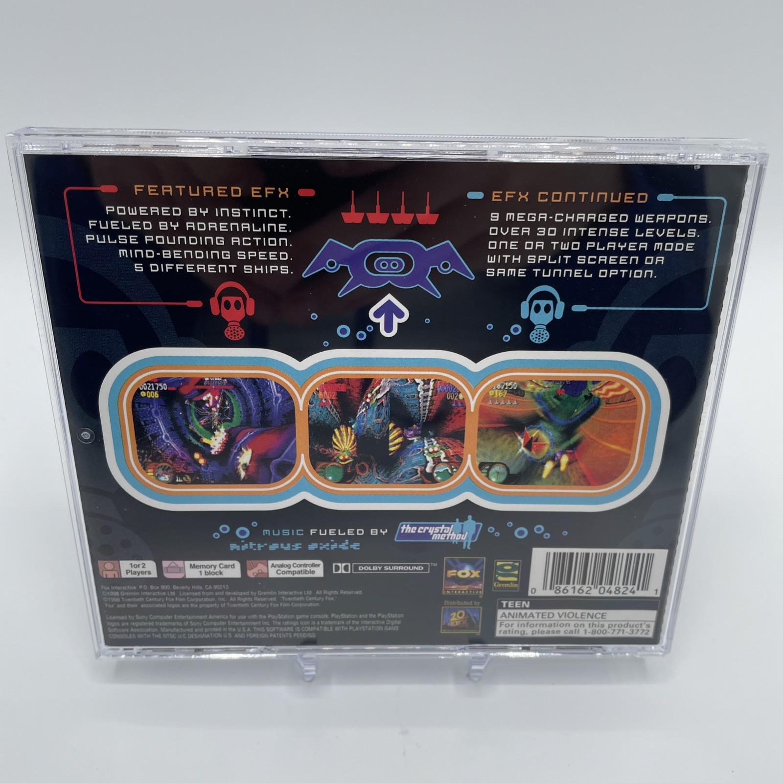 N2O: Nitrous Oxide PS1 PlayStation 1 Complete CIB + Registration Card
