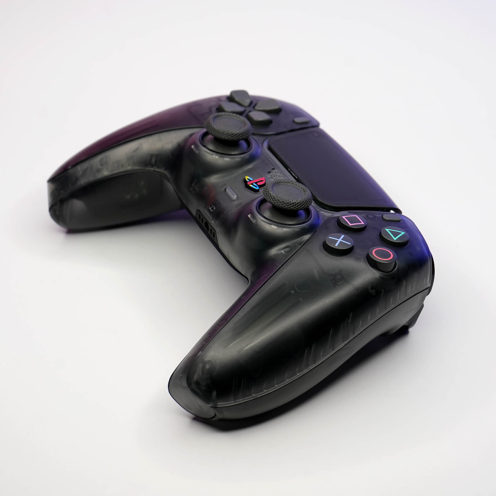 PS2 Zen Black Sony x Killscreen DualSense Retro PS5 Controller Clear Black