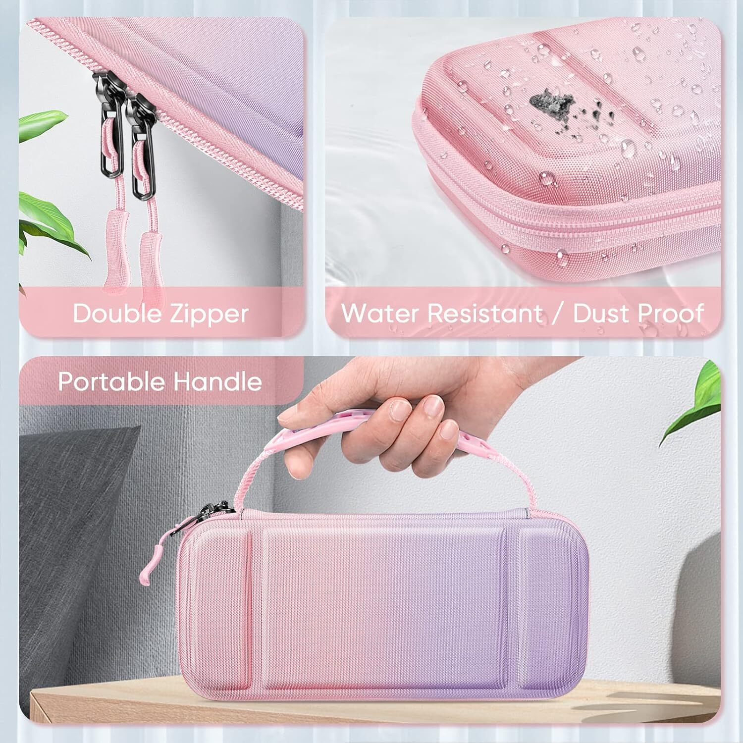 Carrying Case for Nintendo Switch Lite 2019 Hard Shell Protective Cover Bag