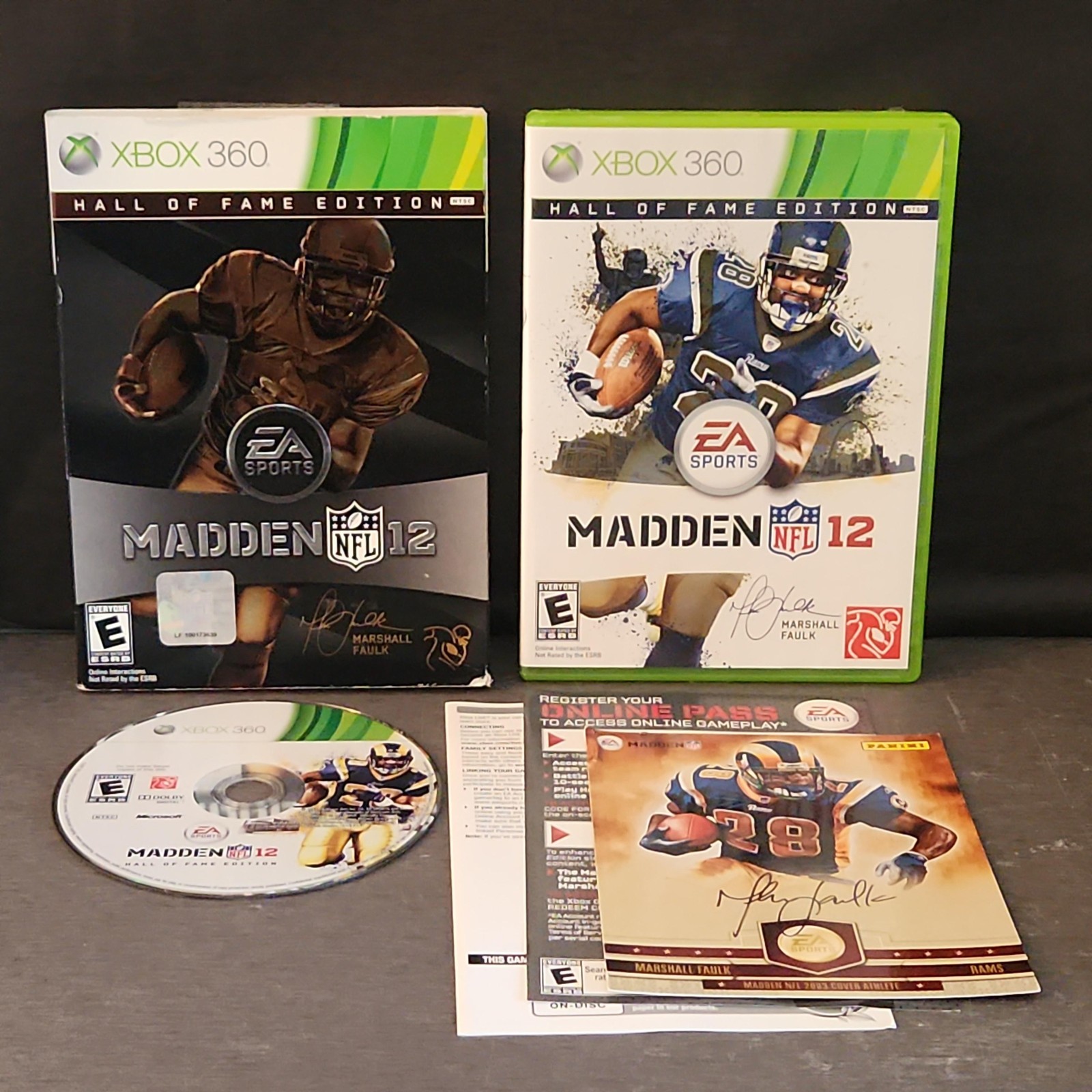 Madden NFL 12 Hall Of Fame Edition Xbox 360 Game E EA Sports NTSC