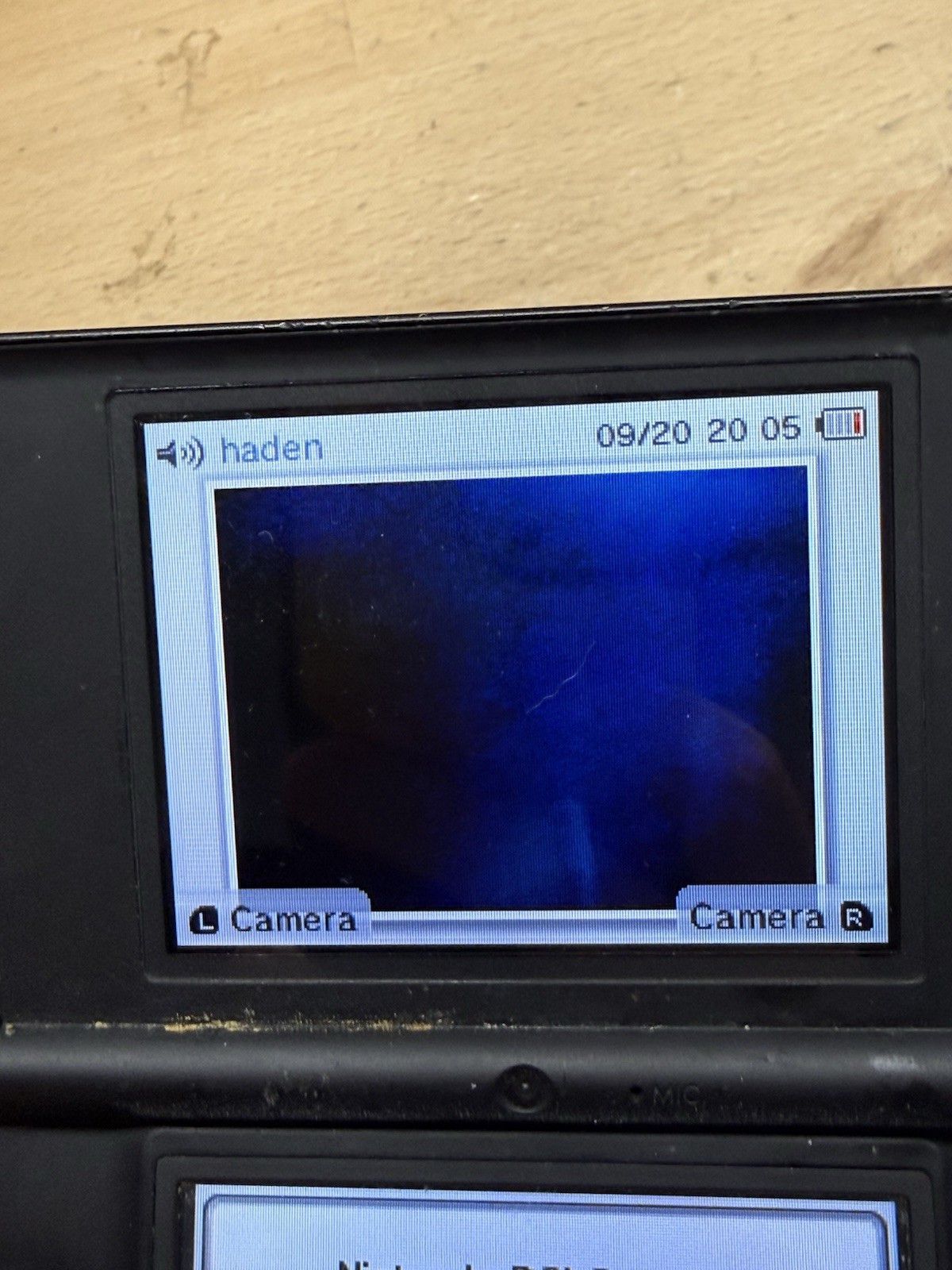 Nintendo DSi Black Nintendo DS TWL-001 USA 2008 W/ Charger No Stylus