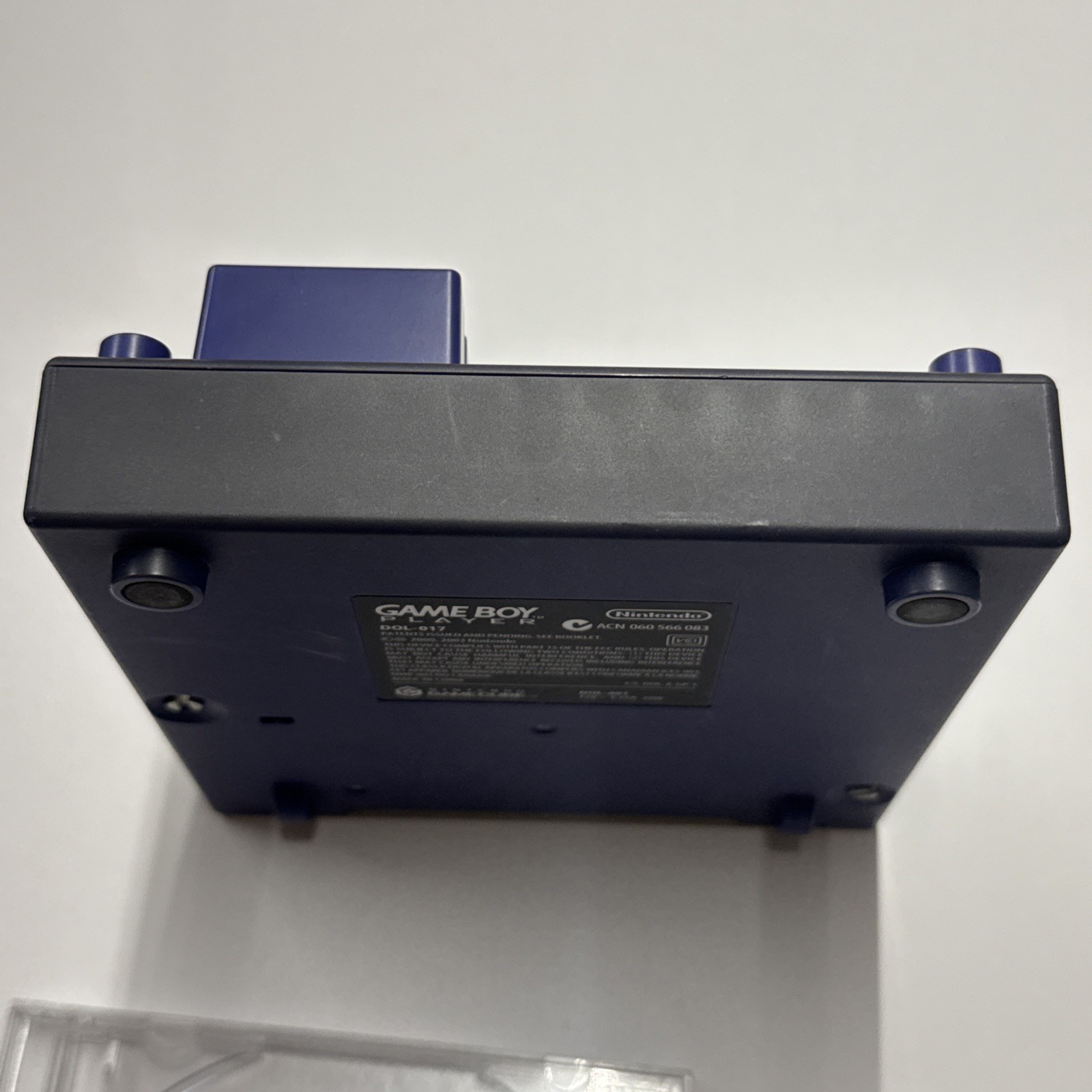 GameCube – Nintendo GameBoy Adaptor Gba – Indigo *JAPAN* Tested With Disc #2943