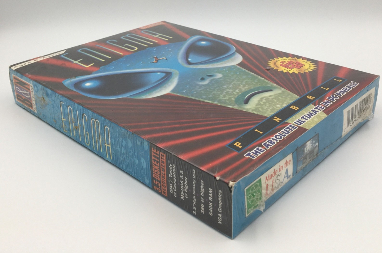 NEW Enigma Pinball 3.5″ PC Computer Game Ages 6-Adult B&N Software