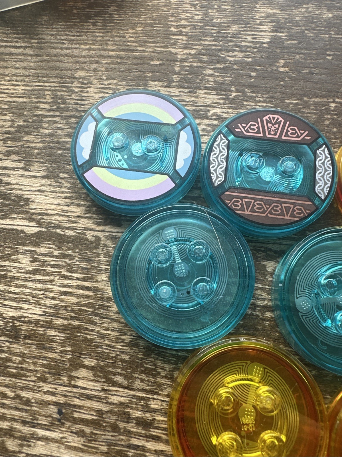10 X Lego Dimensions Toy Tag Base Only Free Shipping Lot #7