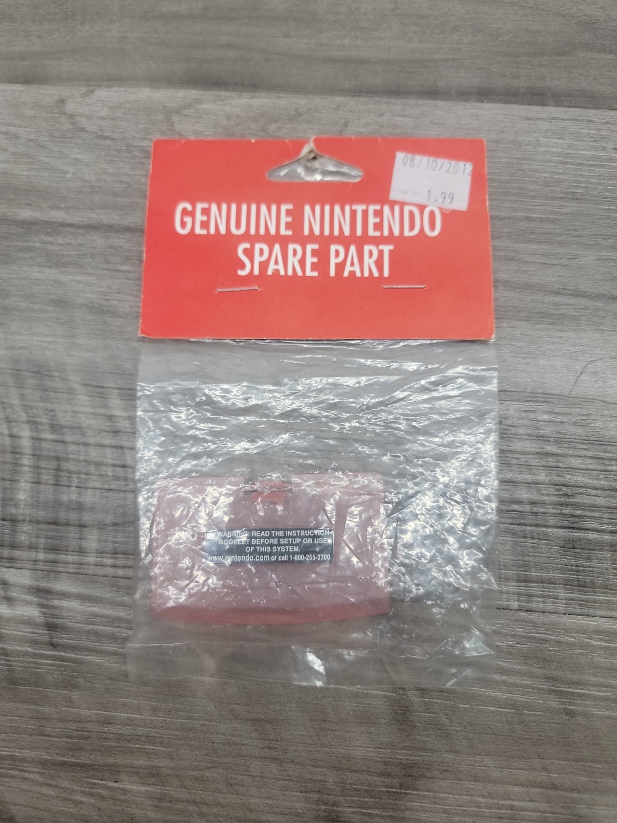 Genuine OEM Nintendo Game Boy Advance GBA Battery Door Cover Spare Part Pink