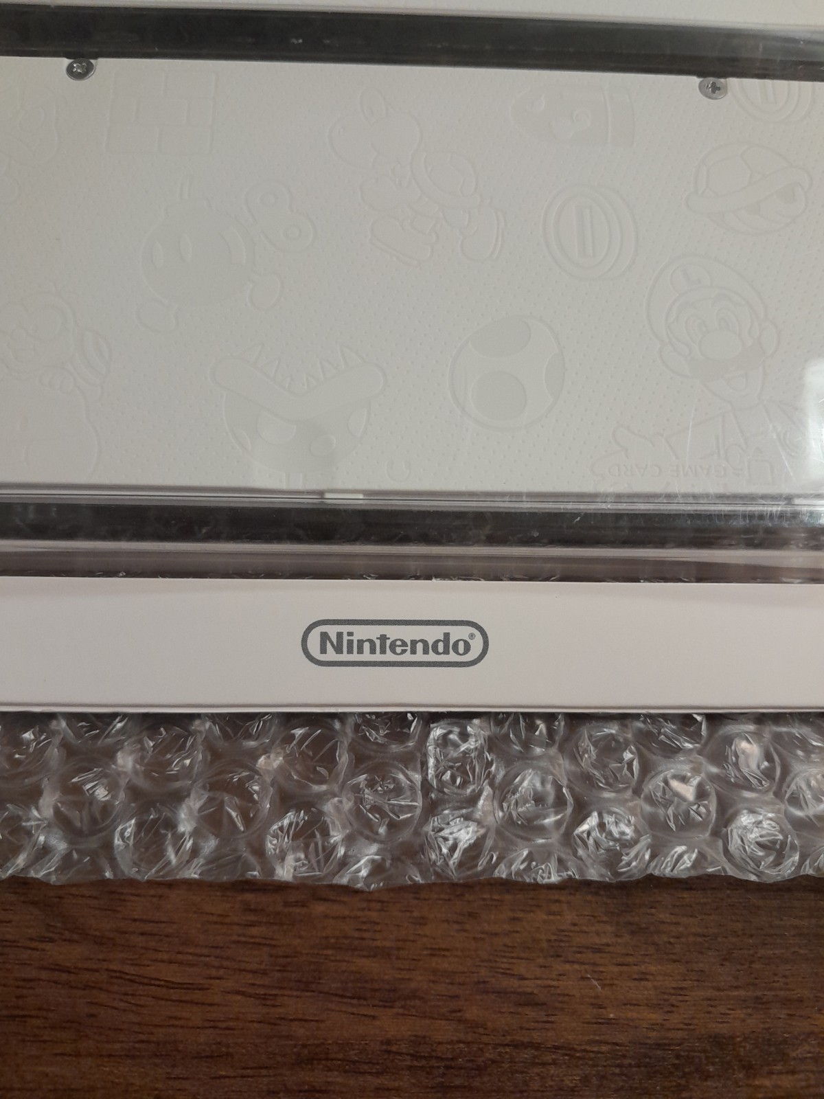 New Nintendo 3DS Kisekae Cover Plates No.023 – Mario Embossed White