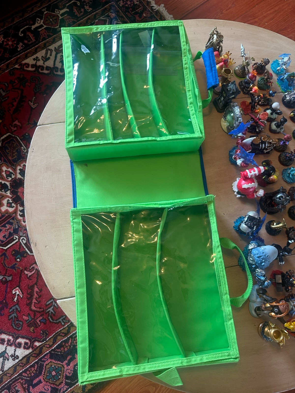Skylanders Figures Lot ~50 Pieces + Swap Force Storage Case | Mixed Characters