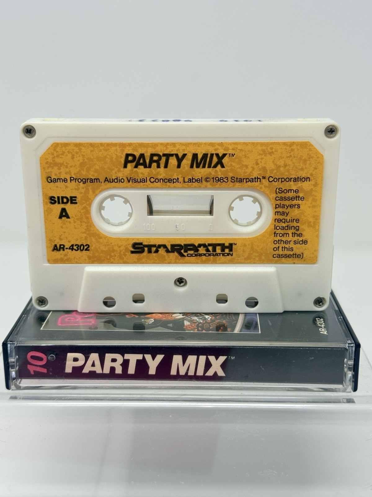 Party Mix Atari 2600 Starpath Supercharger Complete CIB Tested