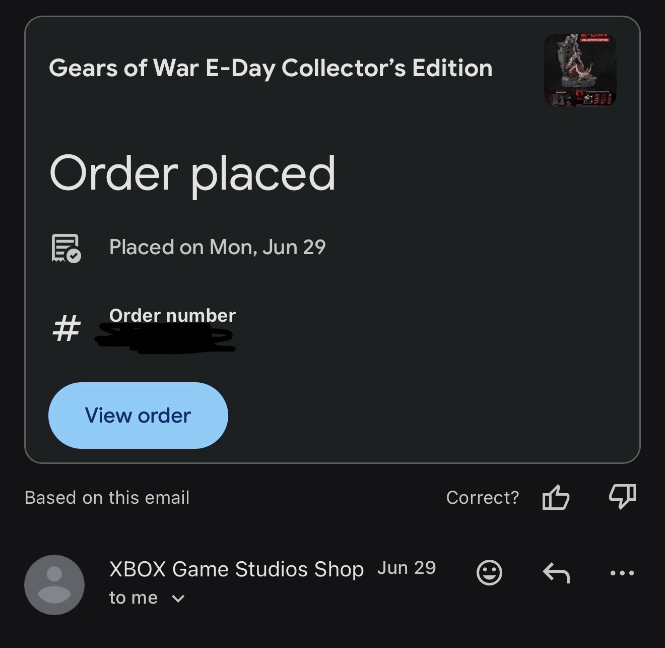 Gears of War E-Day Collector’s Edition Xbox Series X Pre-Order