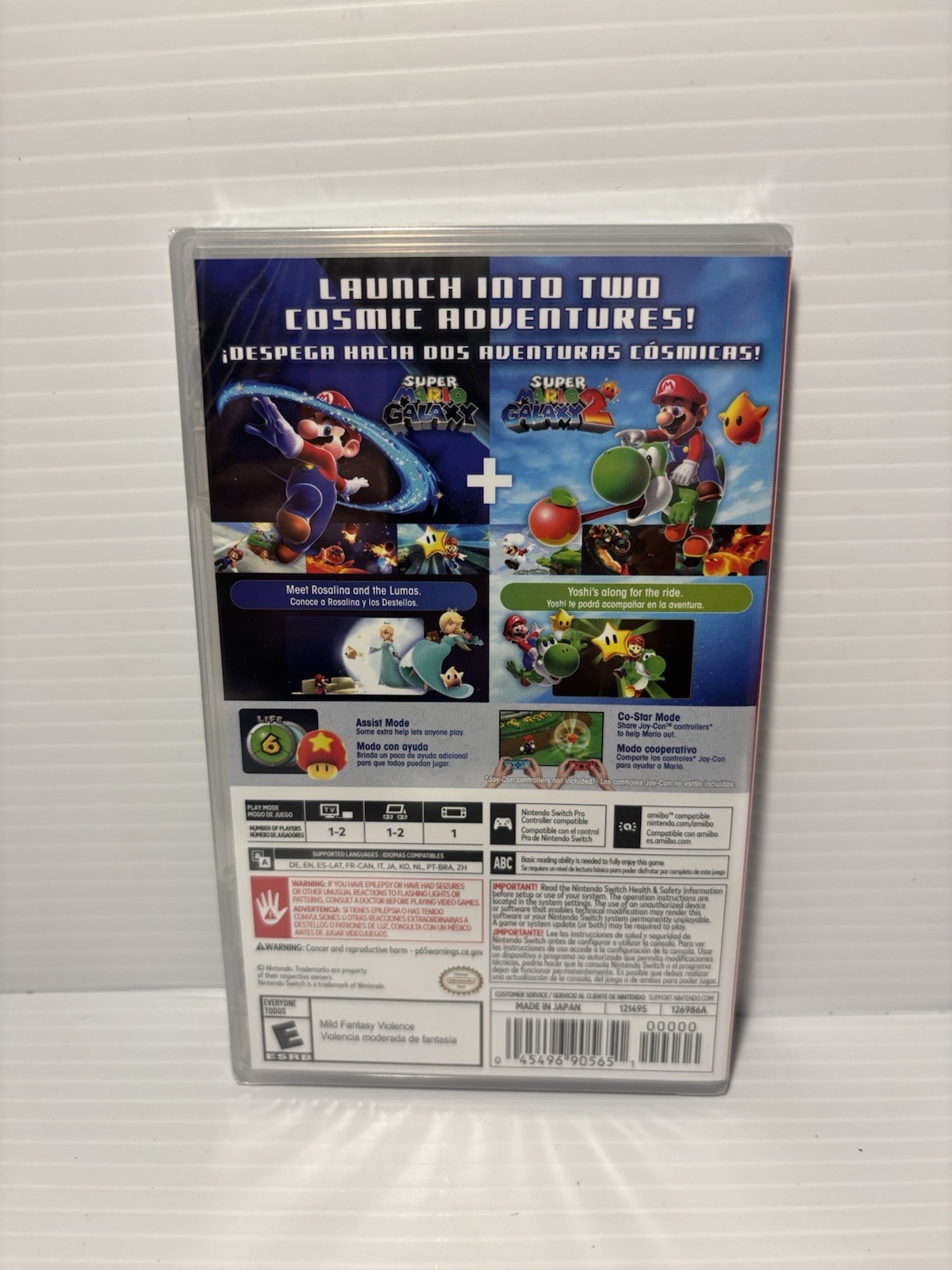 Super Mario Galaxy + Super Mario Galaxy 2 – Nintendo Switch – BRAND NEW SEALED