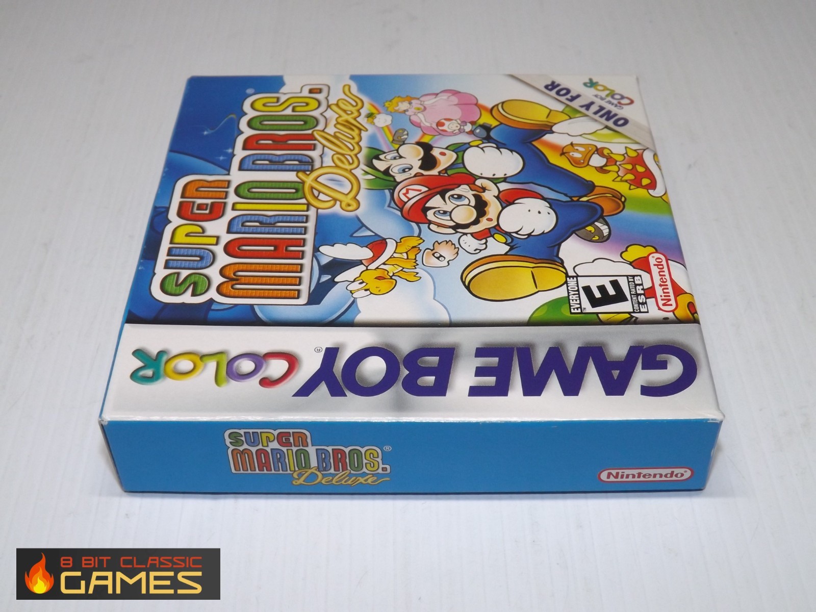 NEW BATTERY! Super Mario Bros. Deluxe – COMPLETE BOX – NINTENDO Gameboy – 77a