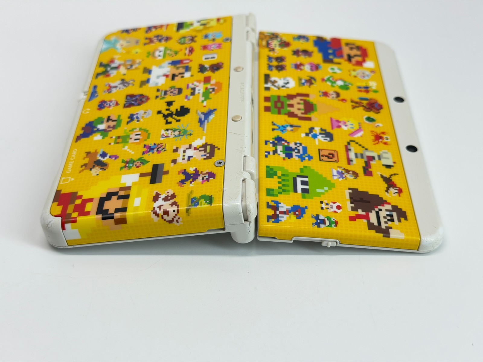 New Nintendo 3DS Handheld System Mario Edition Bundle w/Mario Bros 2 & Maker