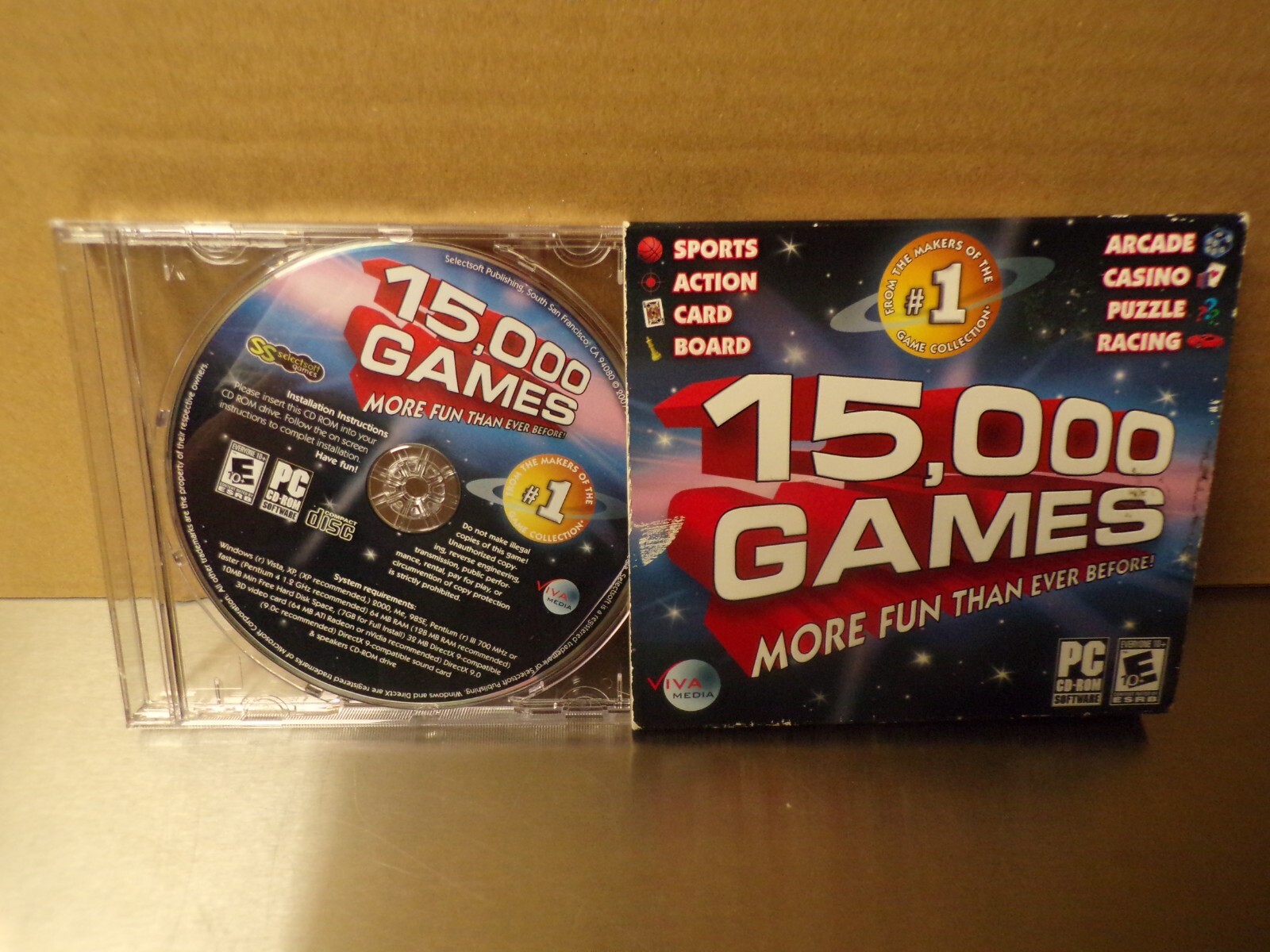 15,000 Games (PC Games, 2007) EXC DISC