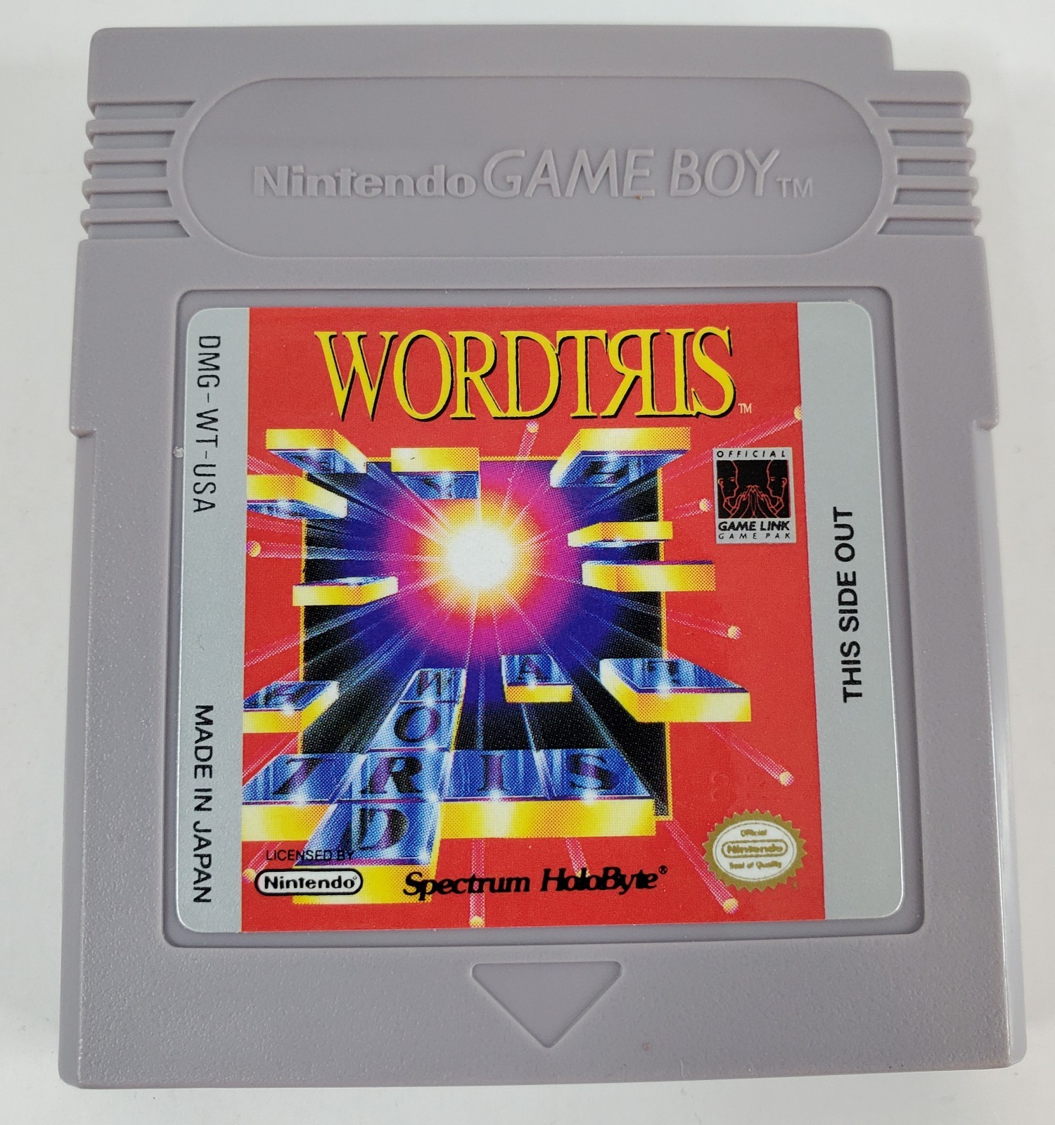 Nintendo Gameboy Wordtris & Word Zap with Manual Tested