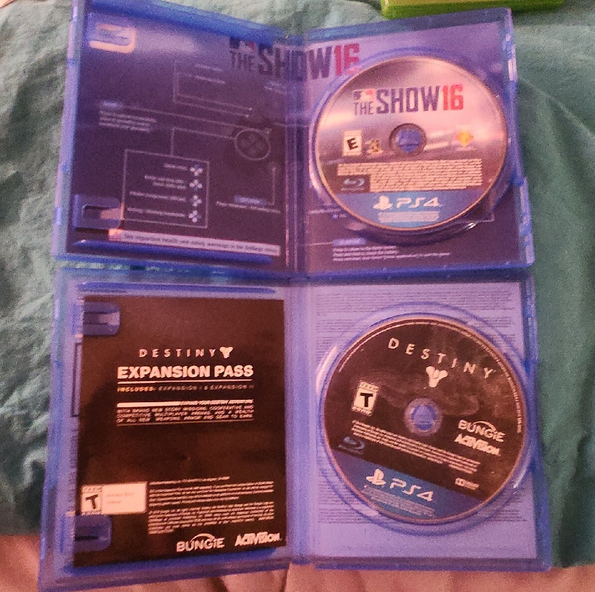 PS4 SONY BUNDLE Of 2 The Show 16, And Destiny Video Games Play Station 4