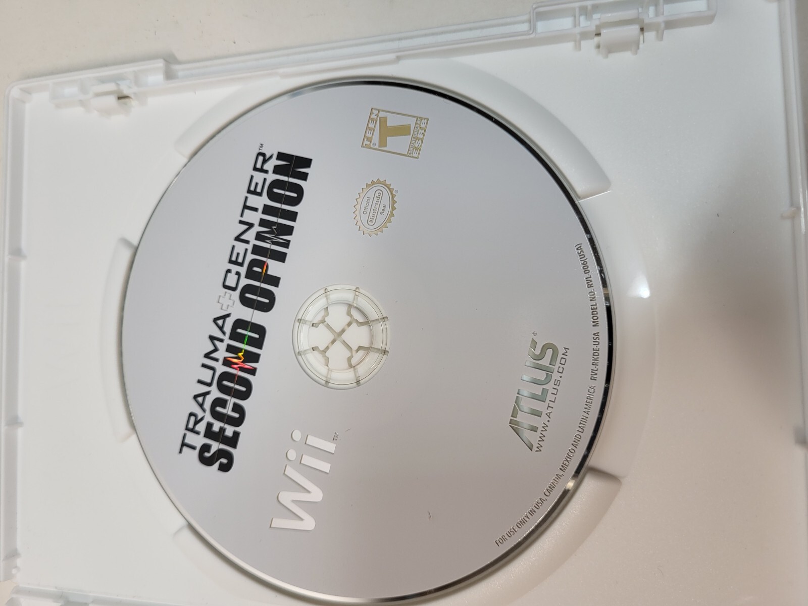 Trauma Center Second Opinion (Nintendo Wii, 2006 Altus)
