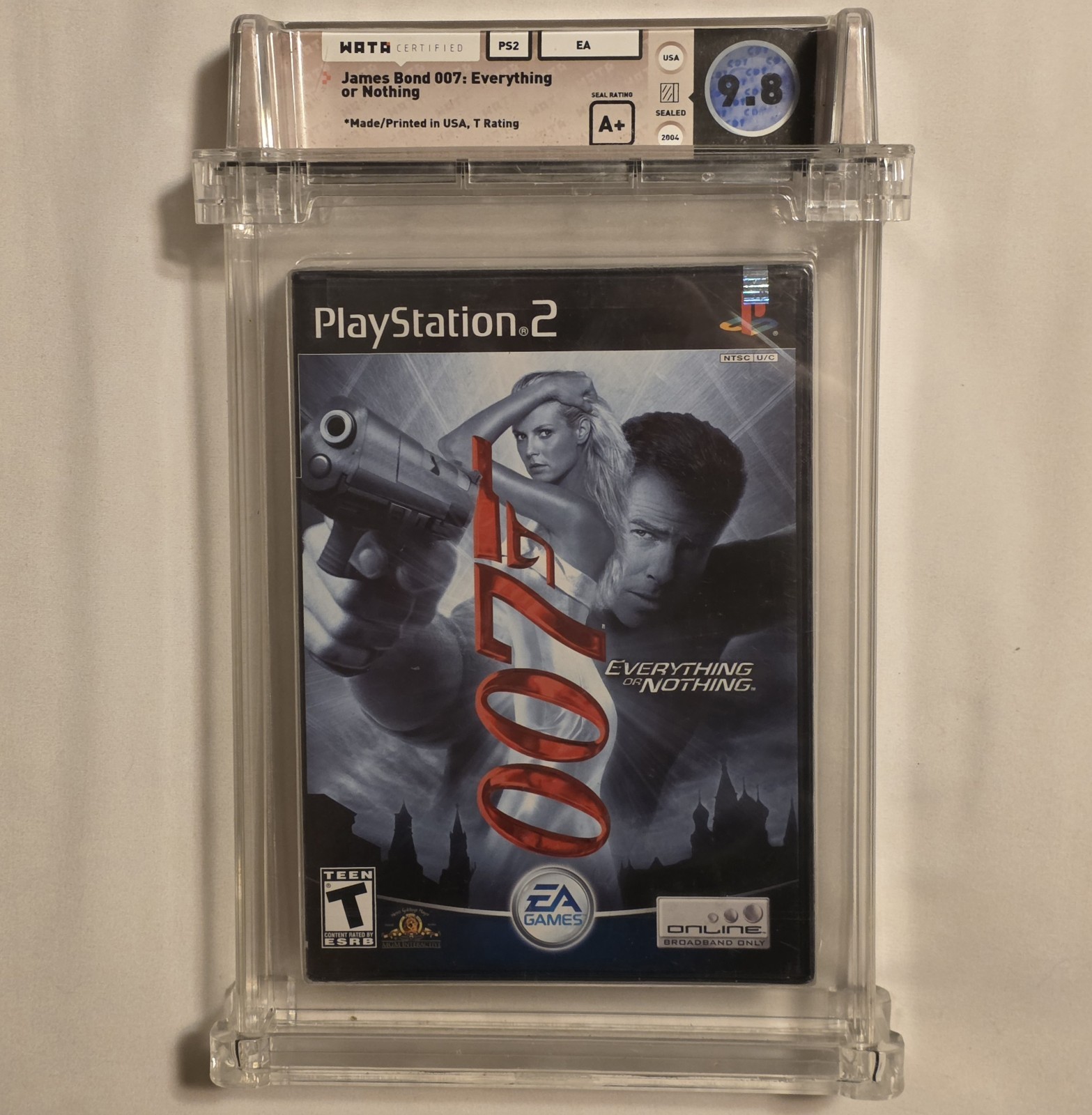 James Bond 007: Everything or Nothing (Sony PlayStation 2, 2004) PS2 Graded