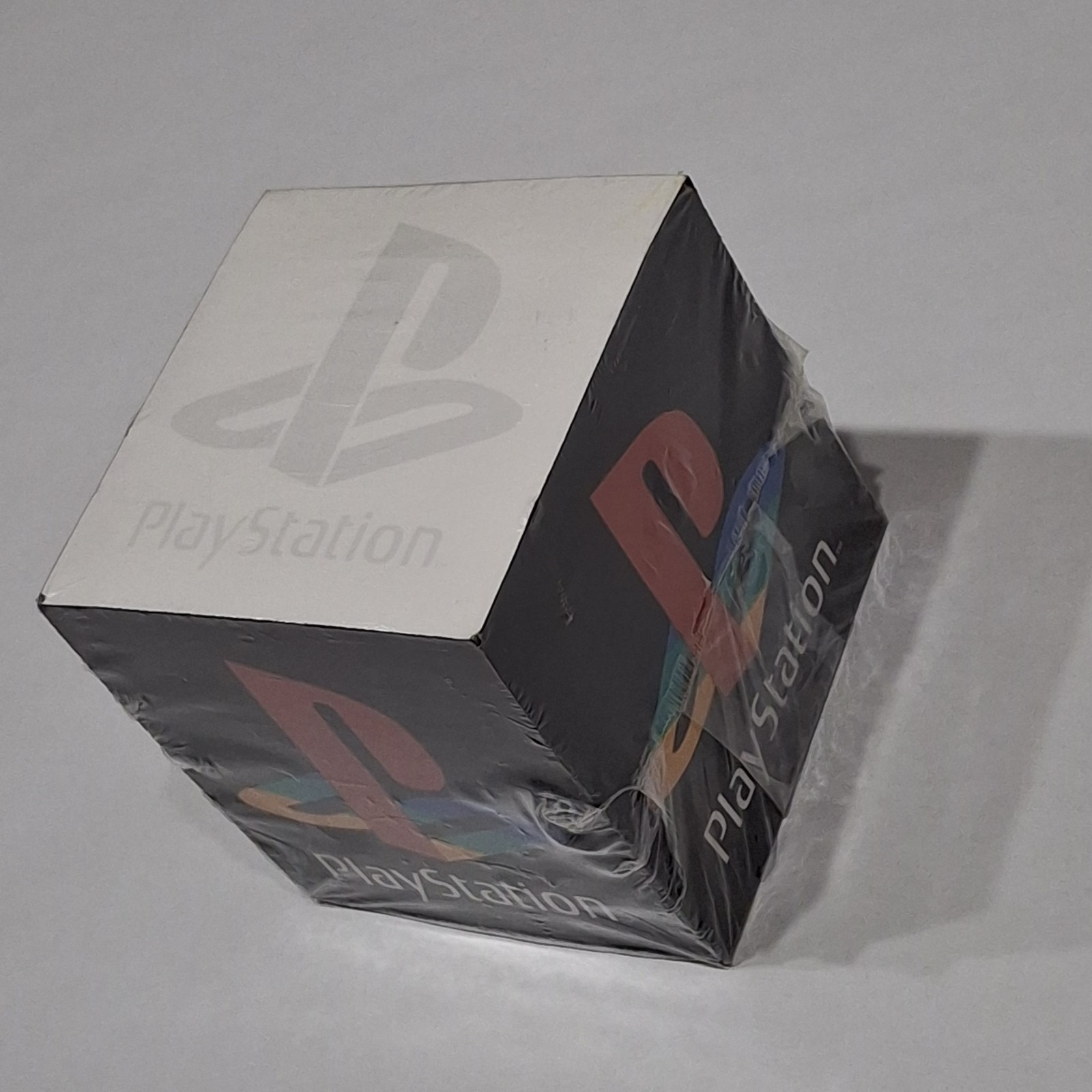 DEADSTOCK 1990s Sony PlayStation Logo Note Pad Cube Factory Sealed NOS Promo VTG