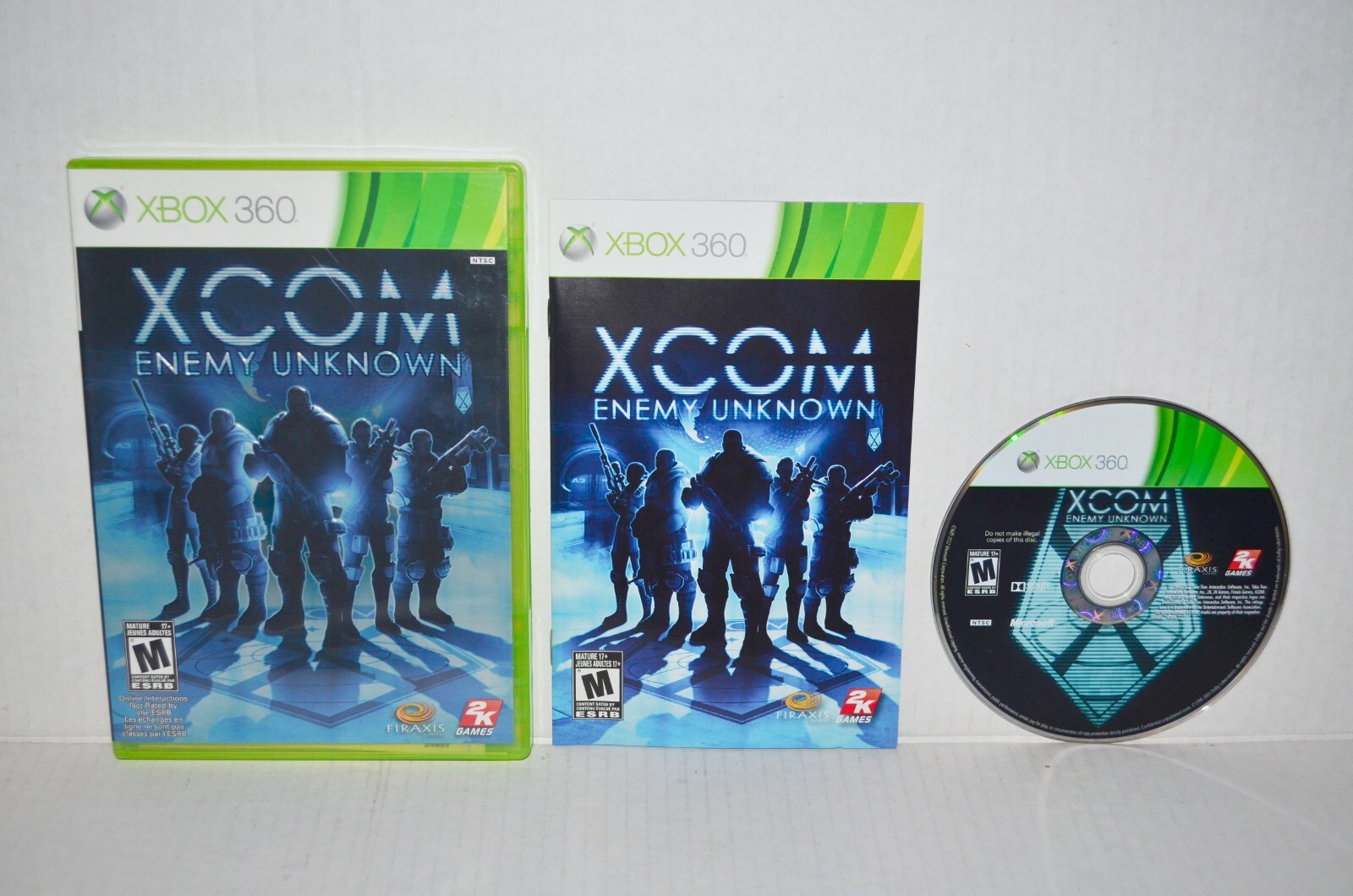 XCOM: Enemy Unknown (Microsoft Xbox 360, 2012) Video Game CIB MINT🔥