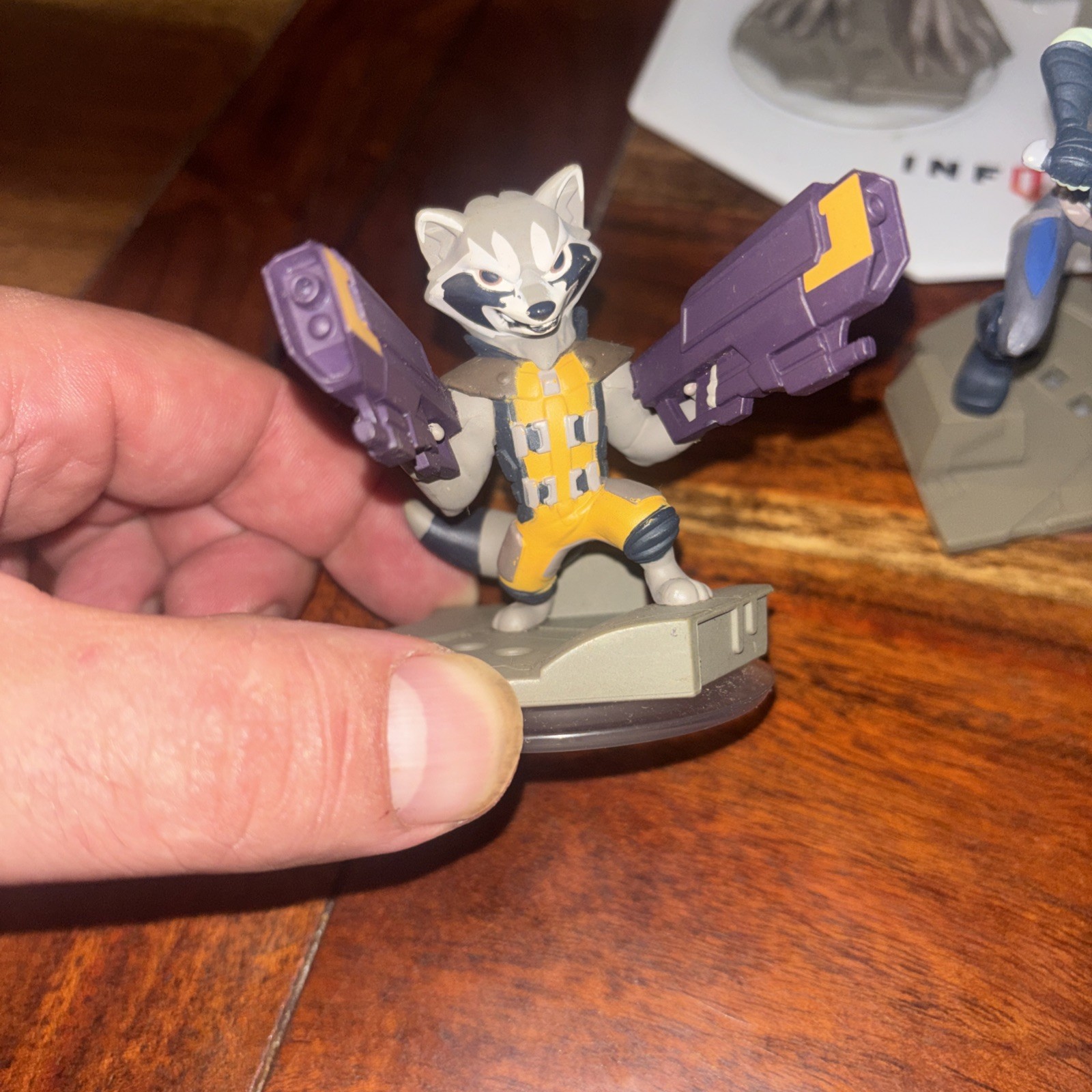 Disney Infinity 2.0 Guardians of the Galaxy Lot Of 6 & Base Free Ship