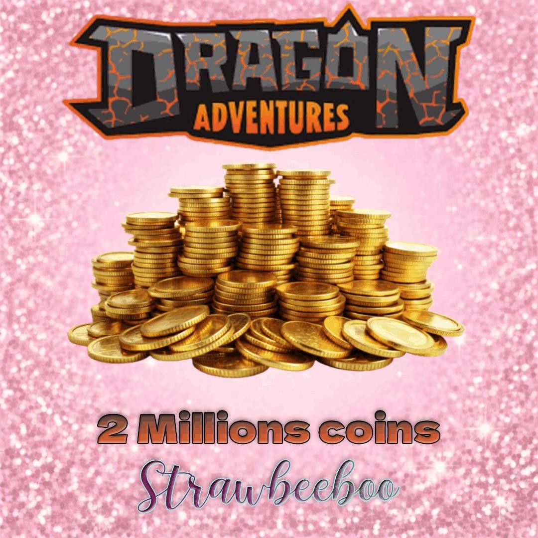 DRAGON ADVENTURES COINS 2M to 10M – FAST DELIVERY – Volume pricing