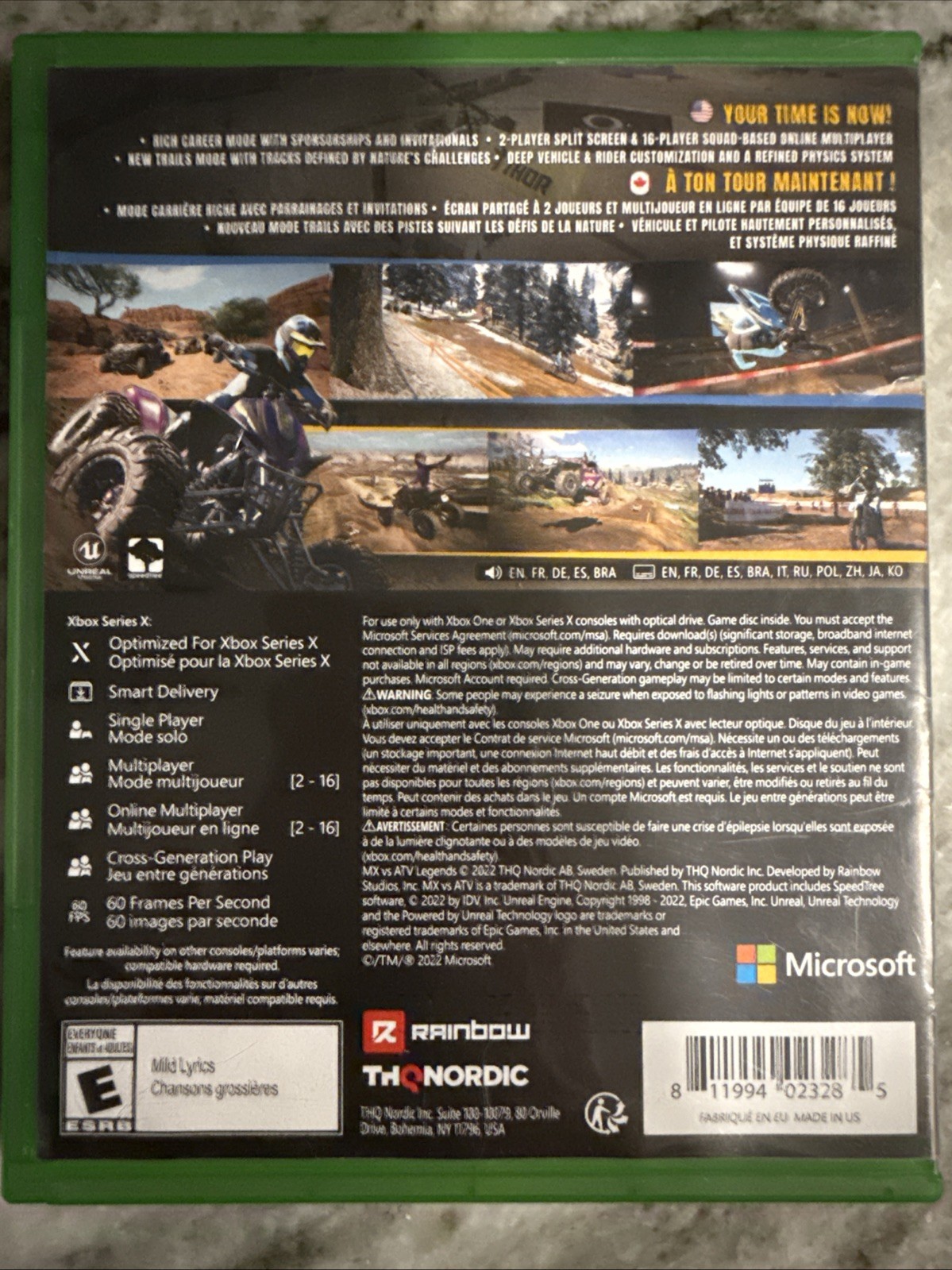 MX vs ATV Legends Xbox Series X Xbox One Pre Owned Excellent Condition