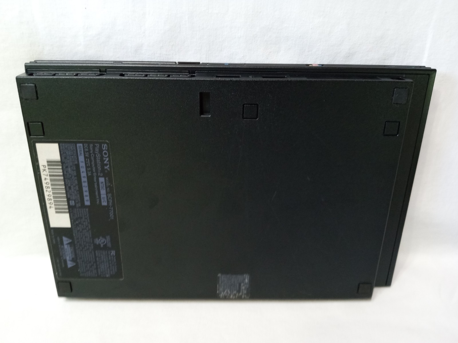 PlayStation 2 PS2 Slim SCPH-77001 Console OEM Cables Controller & More Tested