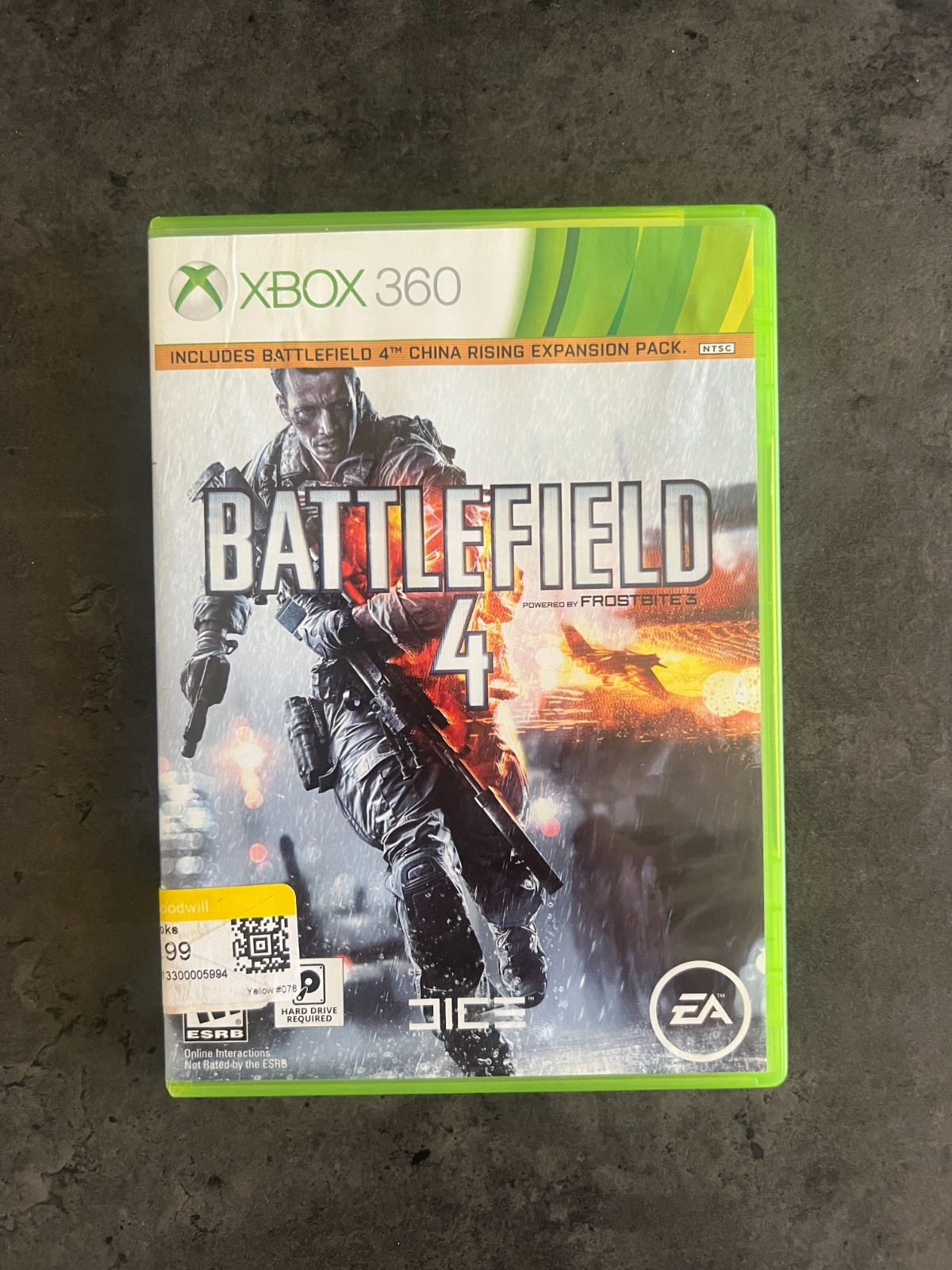 BOTH DISCS – Battlefield 4 for Xbox 360 w Case & Manual