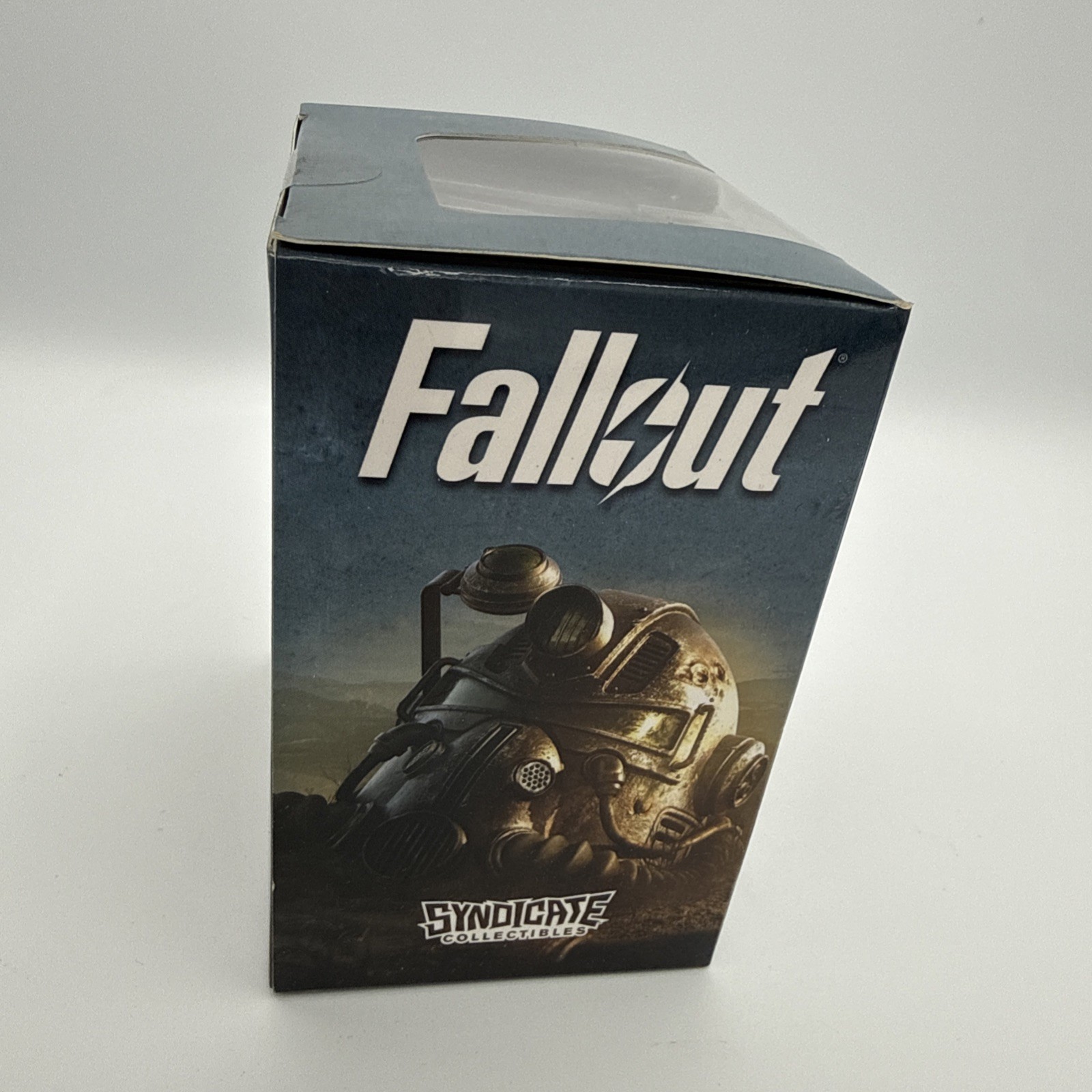 Fallout Vault Boy (Gun) 3″ Mini Figure Syndicate Collectibles Box Damage