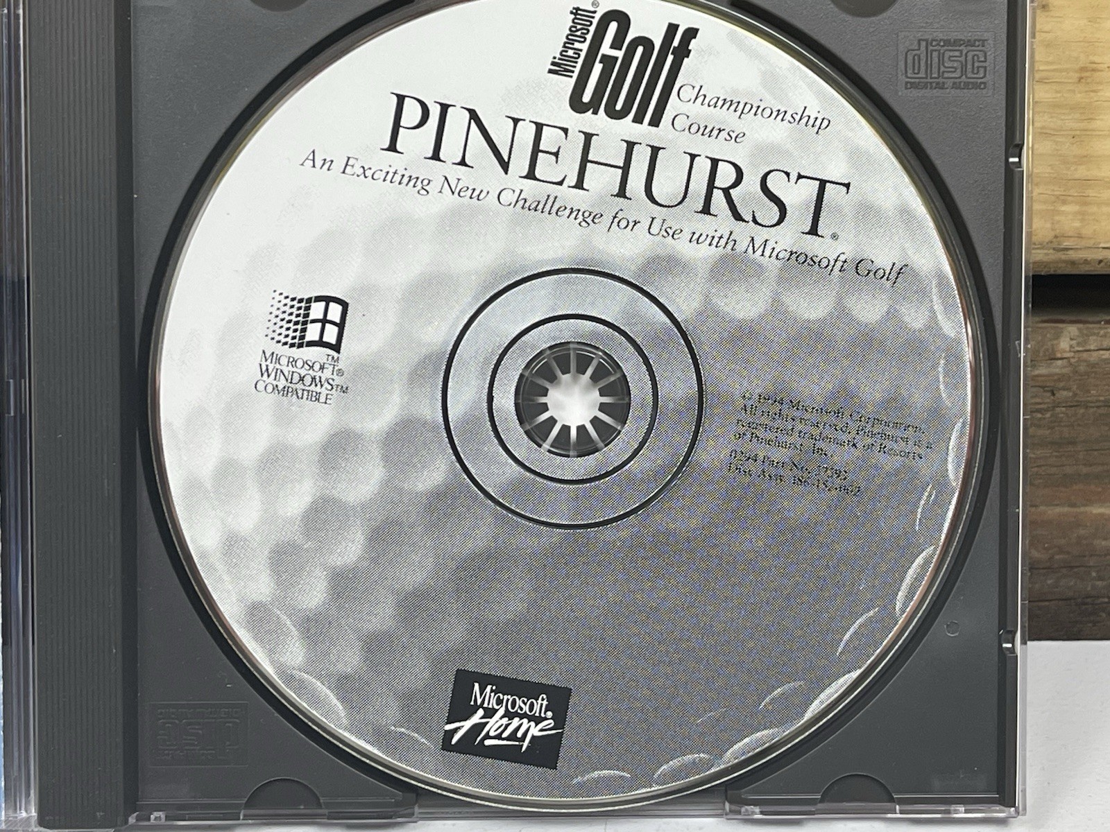 Microsoft Home Pinehurst Microsoft Golf Championship Course (PC, 1994)