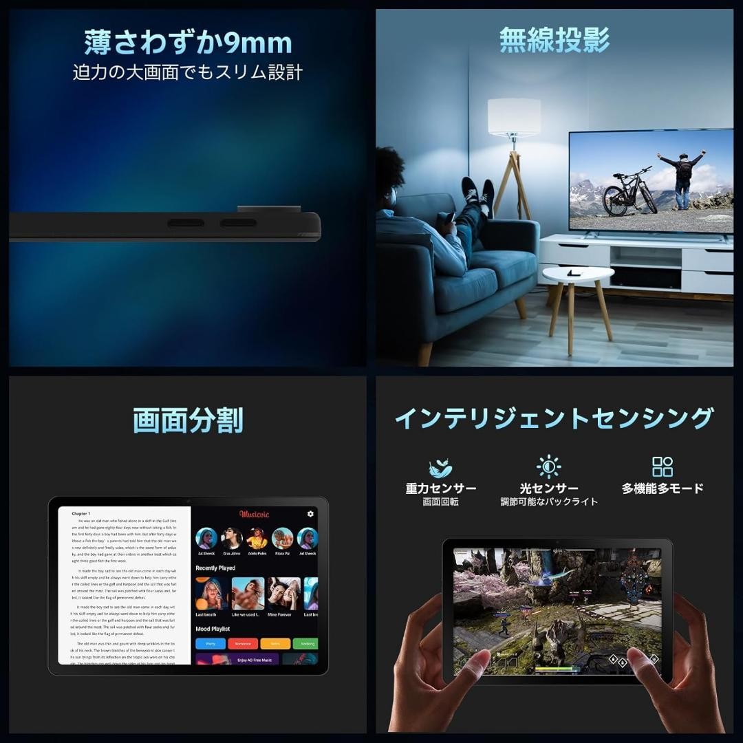 PSP Tablet Android15 30Gb 128Gb 2K Large Screen Fhd Japan