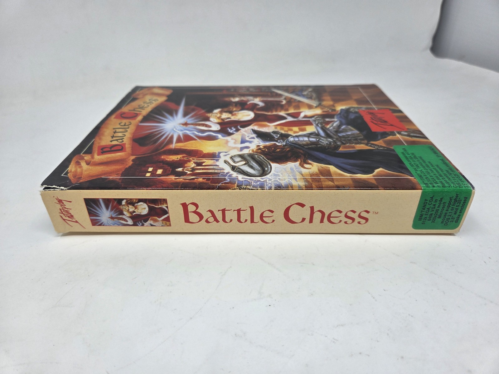 Battle Chess IBM Tandy PC Game Interplay Floppy 5.25″ & 3.5″ Disks 1990