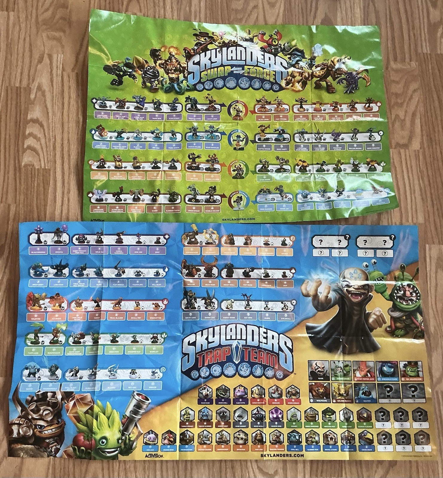 Skylanders Wii Games, Characters, And Portals Lot