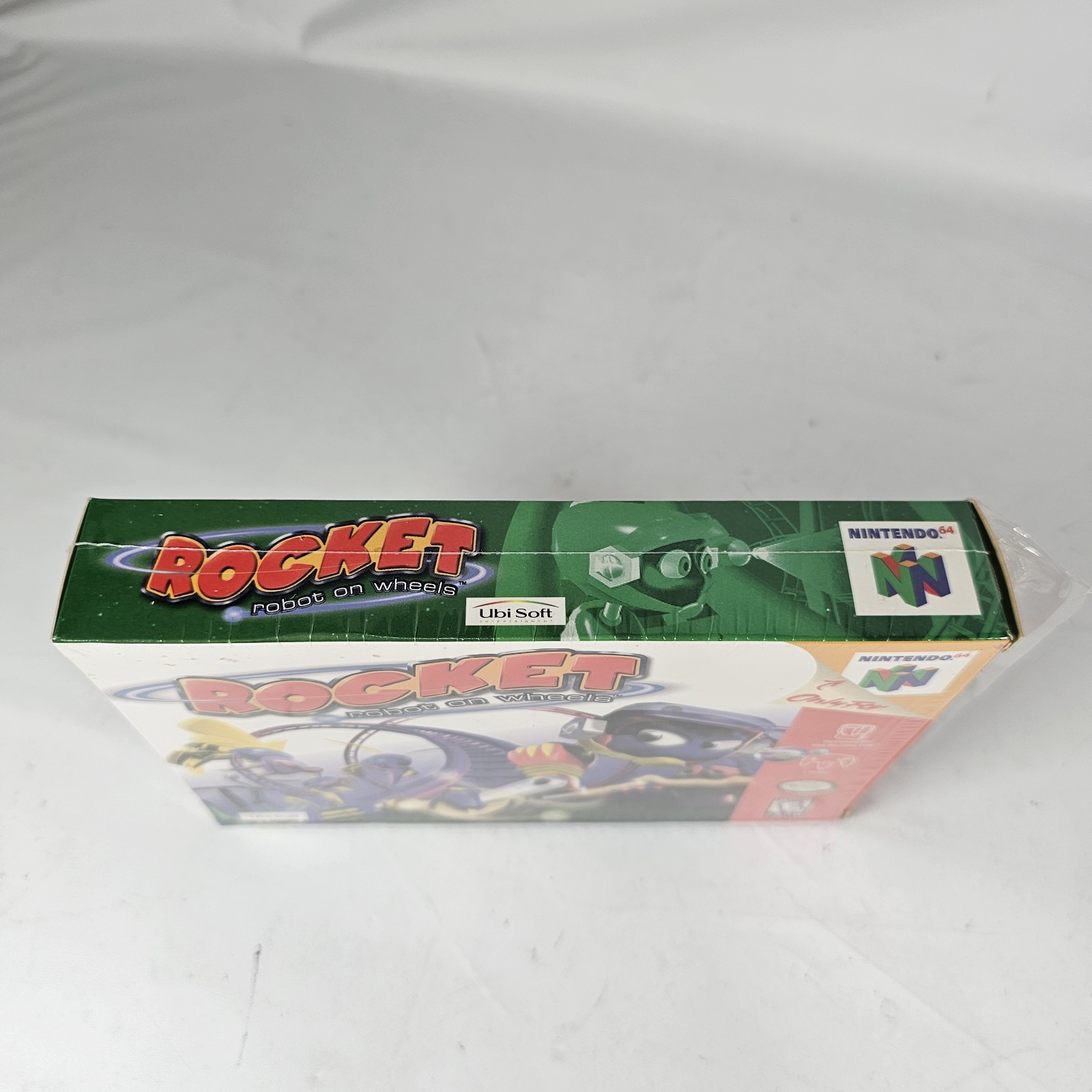 Rocket: Robot on Wheels (Nintendo 64, 1999) Game CIB Complete MINT CELLOPHANE