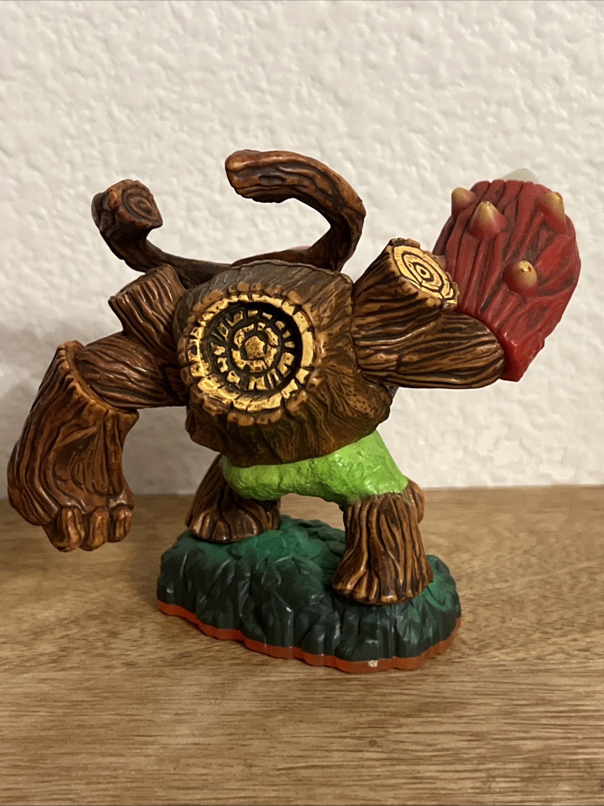 Skylanders Giants Gnarly Tree Rex 4” Figure Orange PVC ACTIVISION