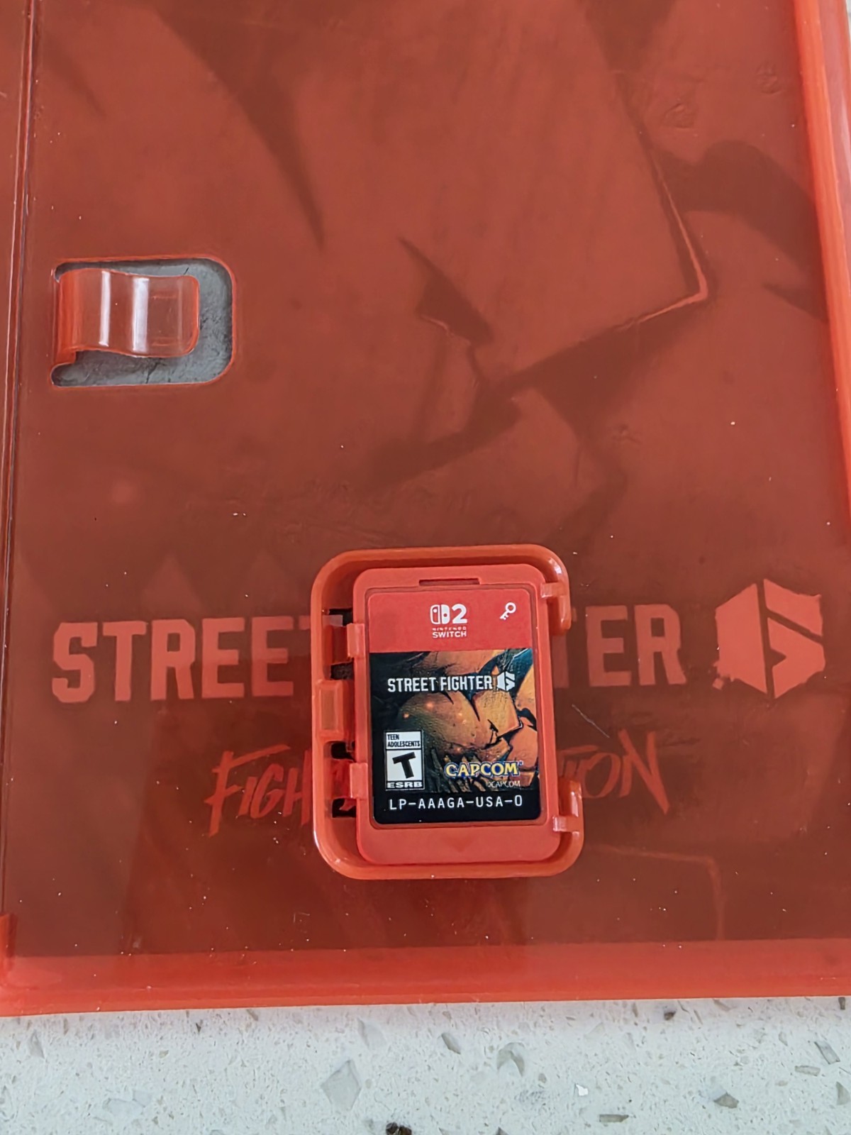 Street Fighter 6 Nintendo Switch 2 Game Key-card NO DLC INCLUDED Tested USA