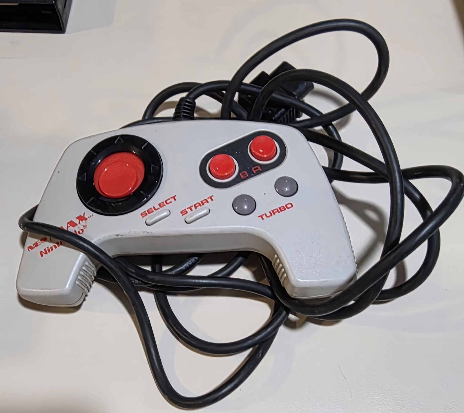 Nintendo NES MAX Controller Gaming Model NES-027 Year 1988