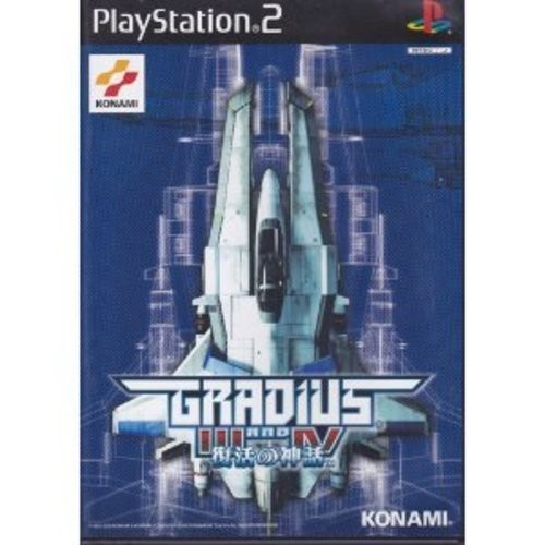 Ps2 Gradius III and IV Konami Japan PlayStation 2