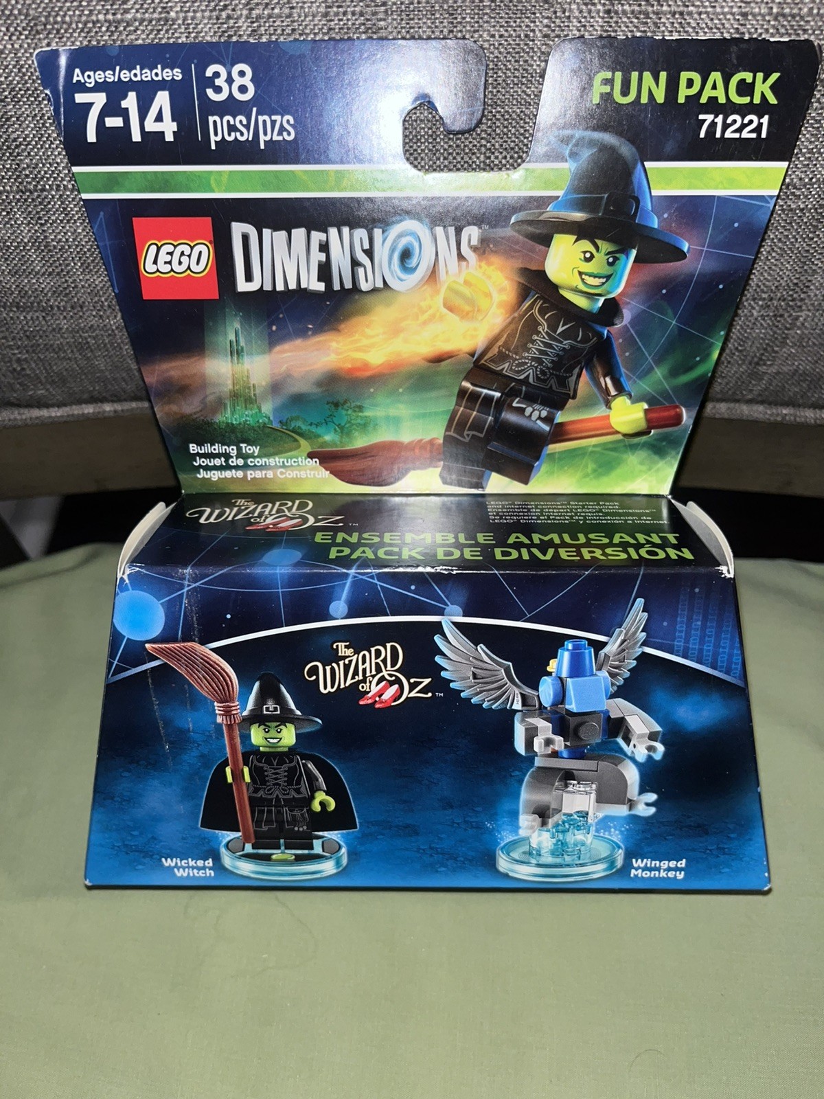 LEGO Dimensions Wizard of Oz Wicked Witch Winged Monkey Fun Pack 71221
