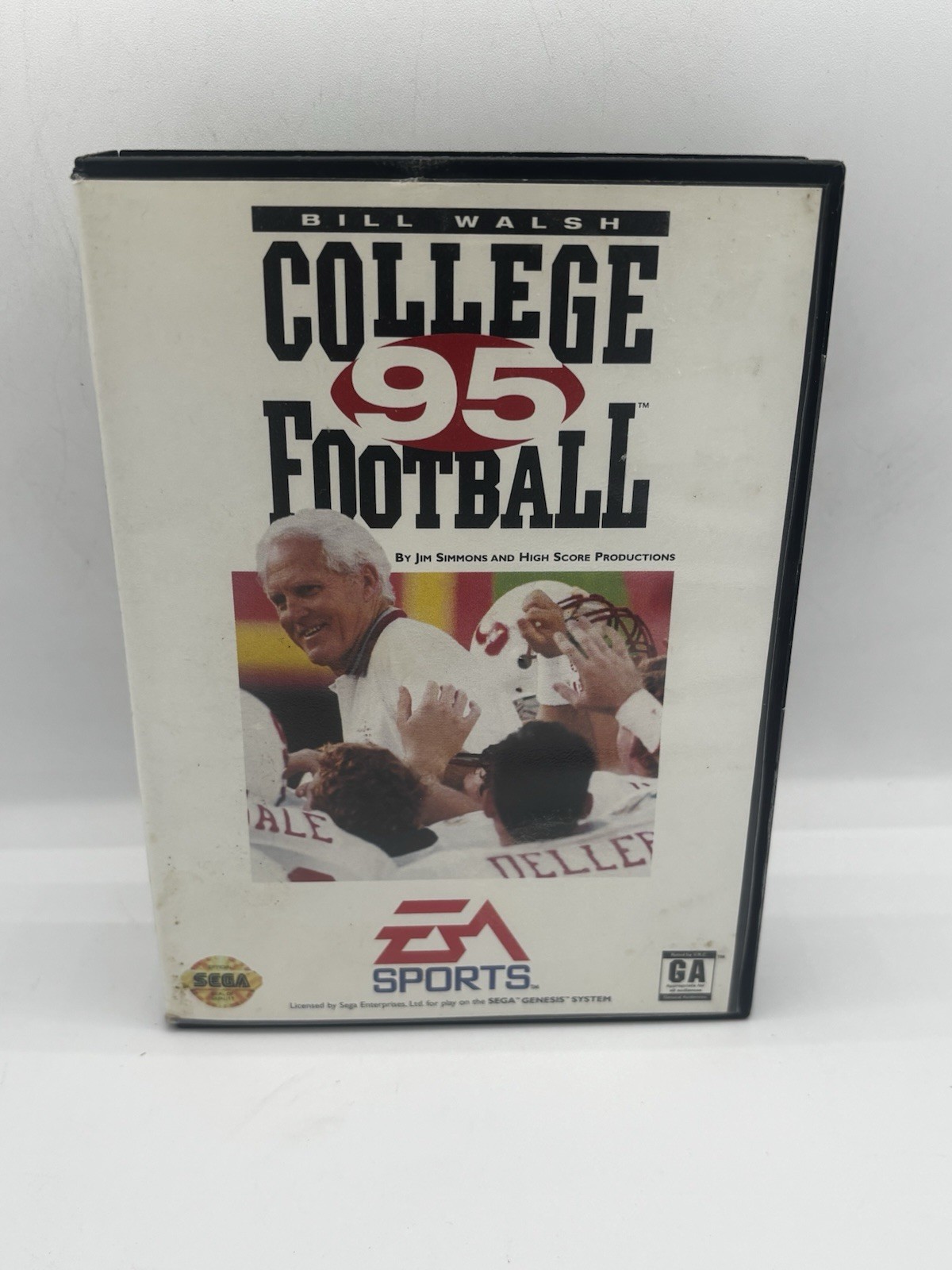 Bill Walsh College Football 95 (Sega Genesis, 1994) CIB – includes all inserts