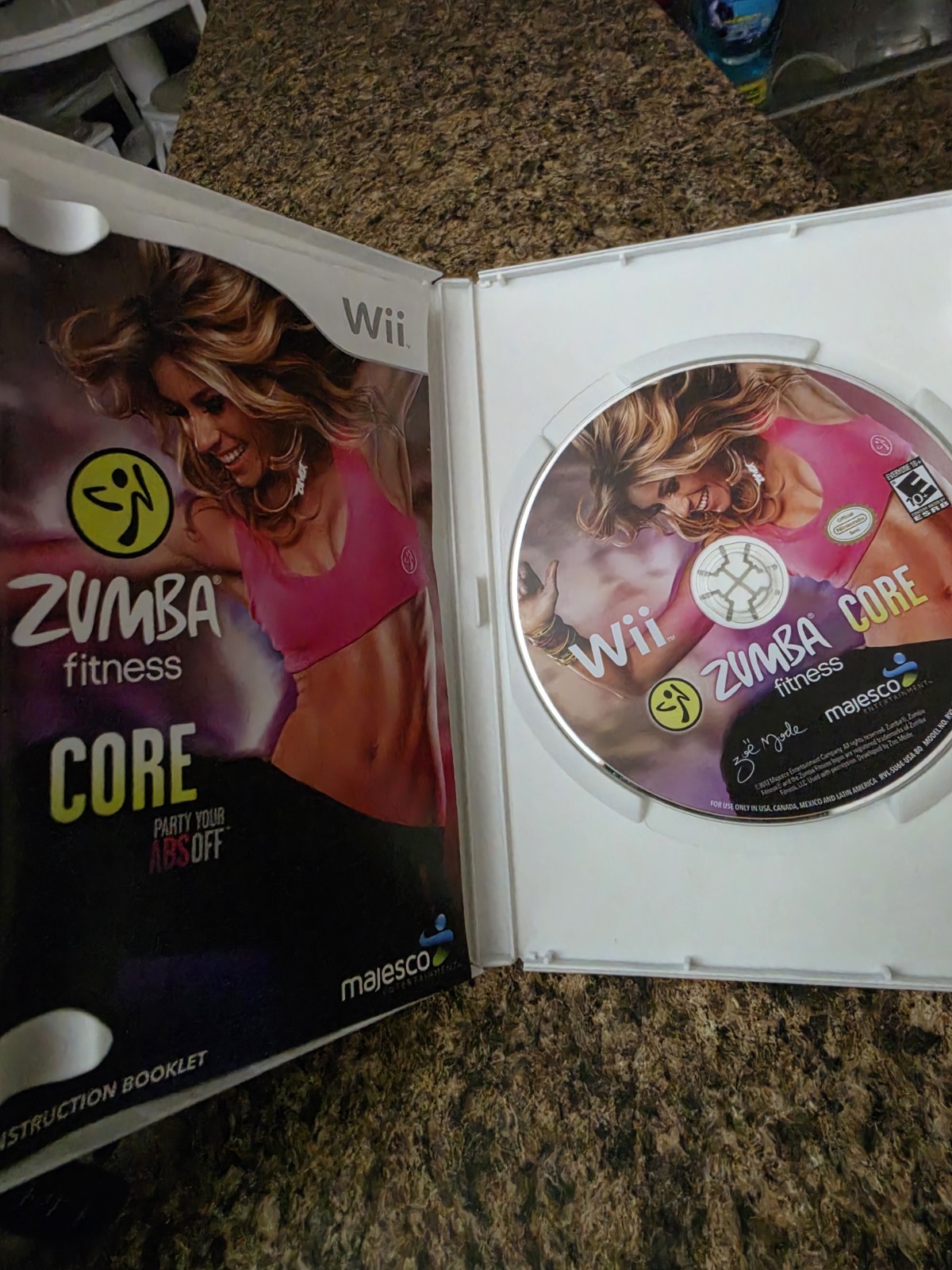 Zumba Fitness Core (Nintendo Wii, 2012) Complete Mint Cib