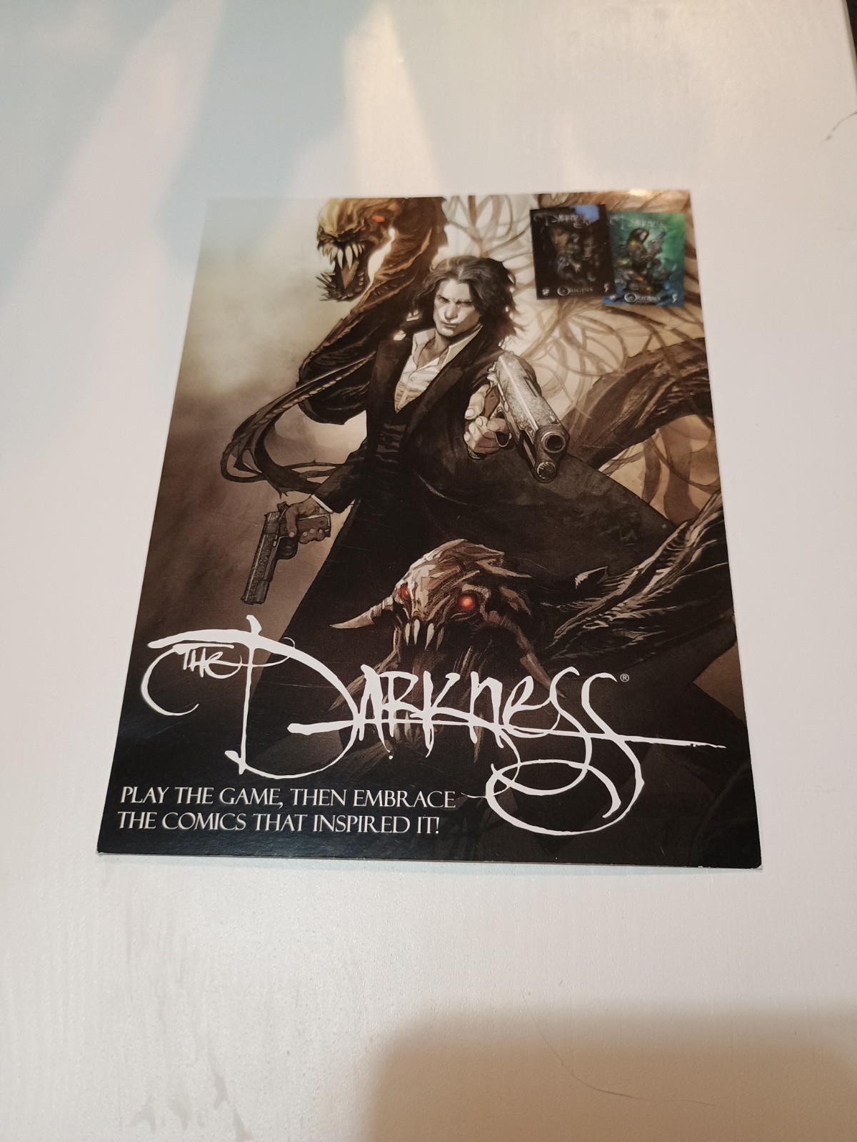 THE DARKNESS II 2 LIMITED EDITION PlayStation 3 PS3 Comic Insert Dlc Only